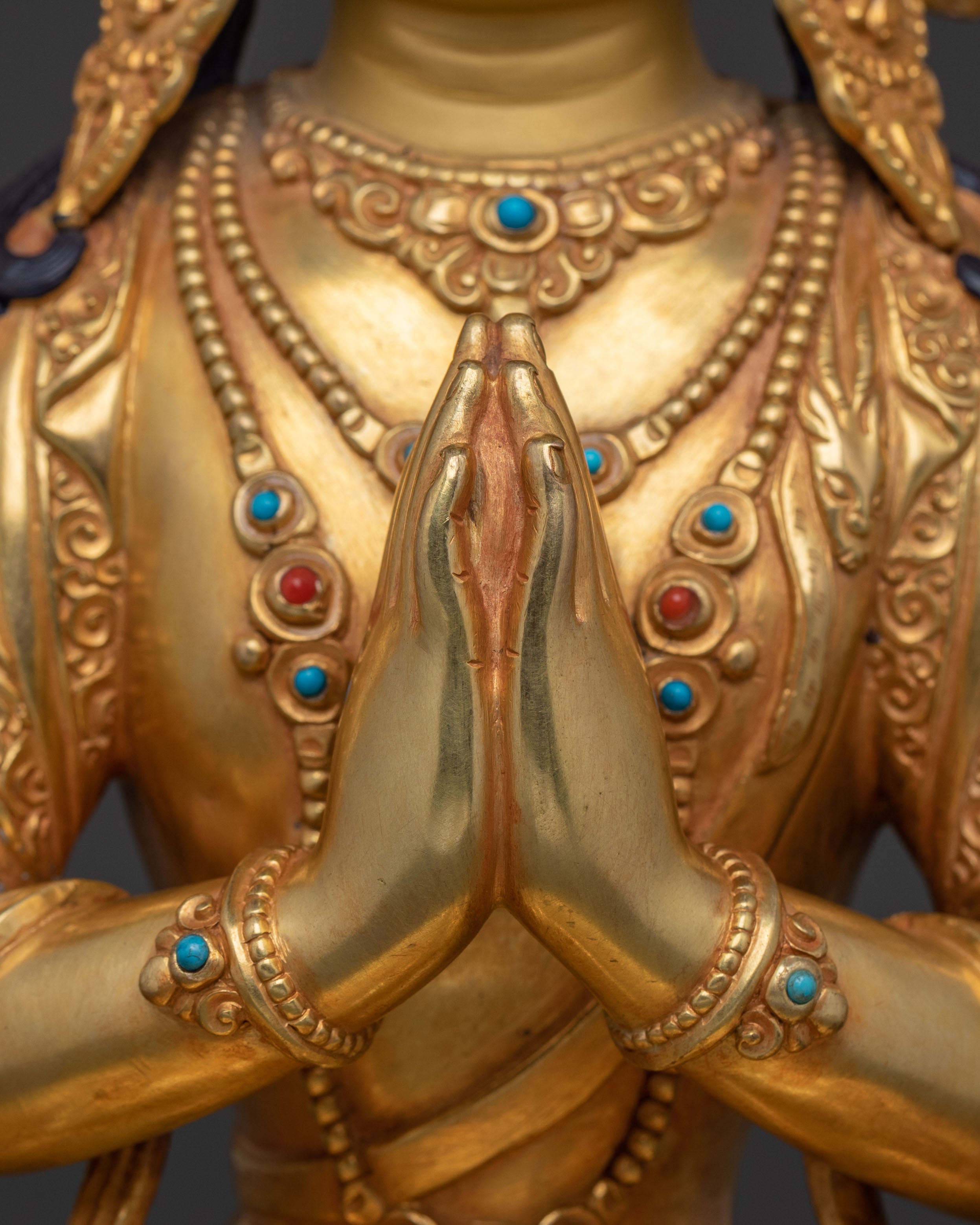 Four Armed Chenrezig Statue | Sacred Figure