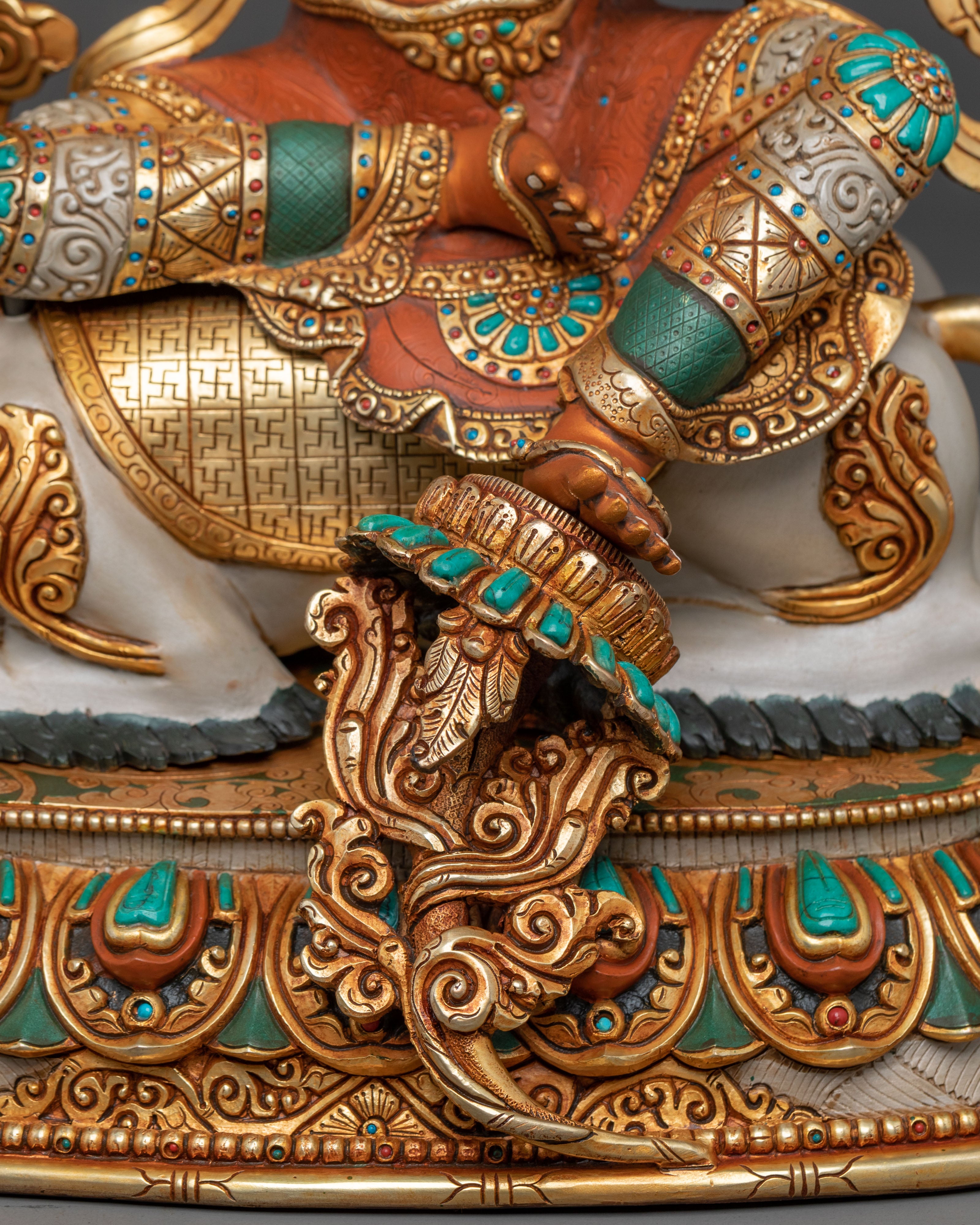 Simhanada Manjushri Statue | Divine Wisdom