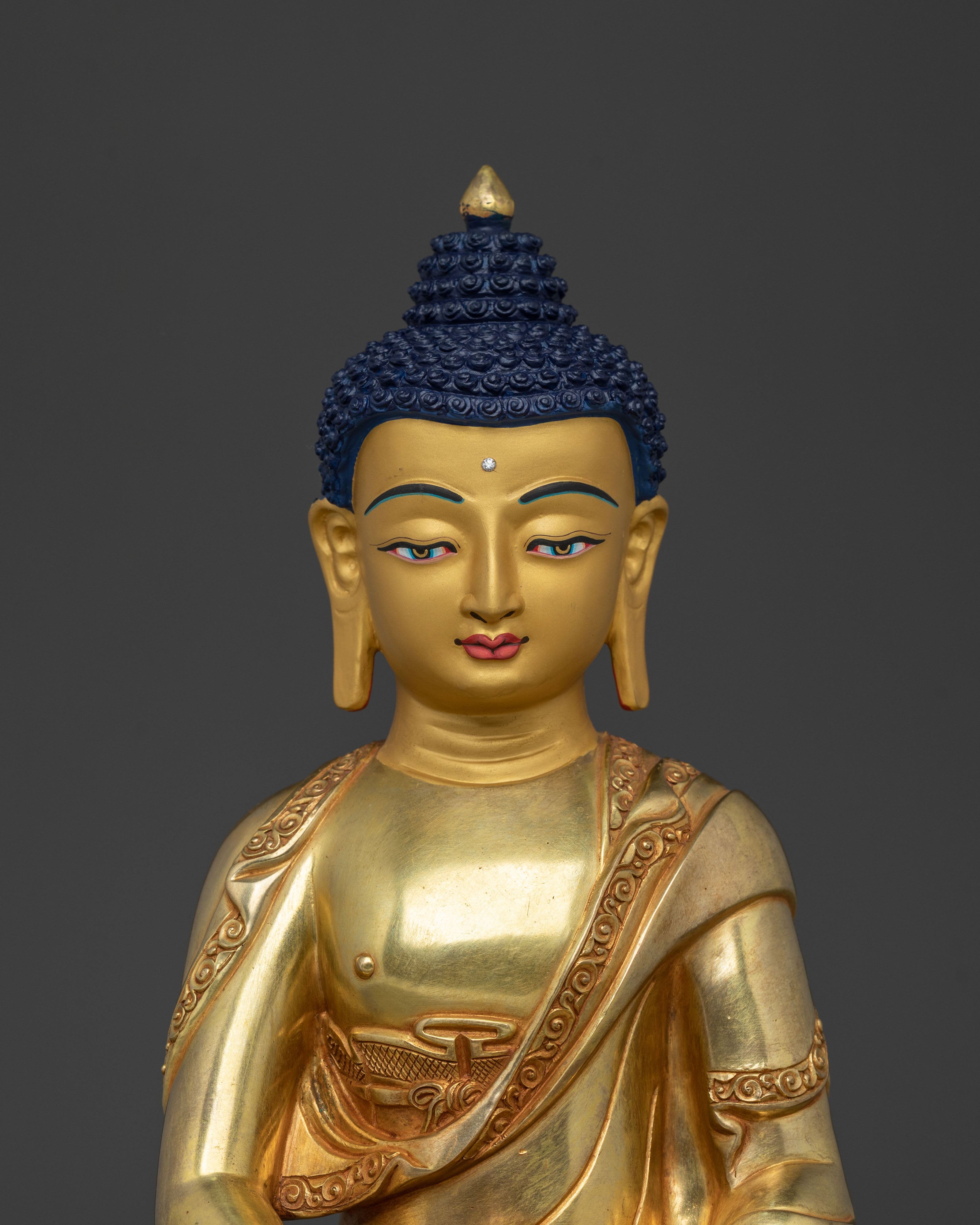 Radiant Amitabha Buddha Statue | Spiritual Home Decor Figurine