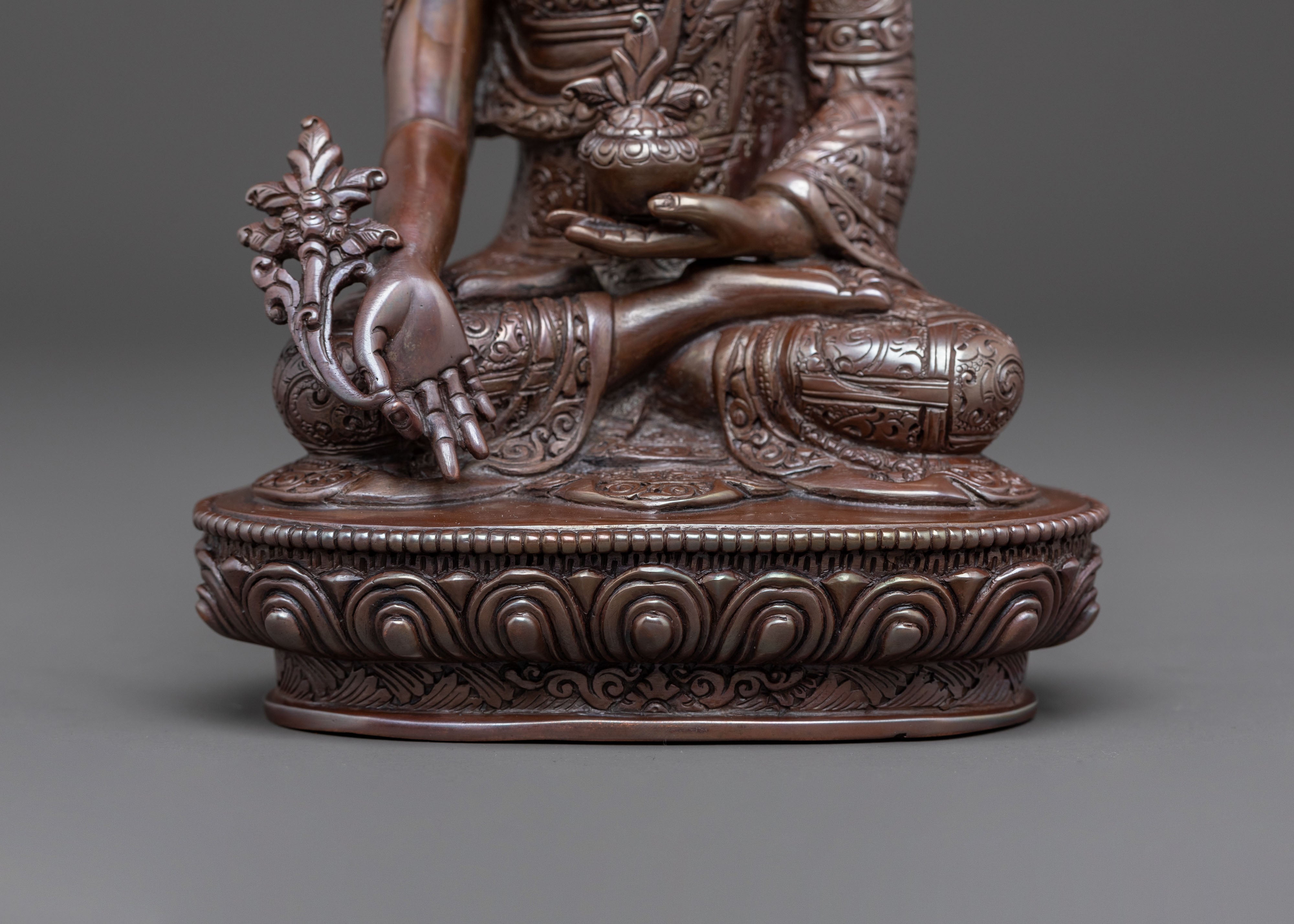 Handcrafted Medicine Buddha Statue of Healing