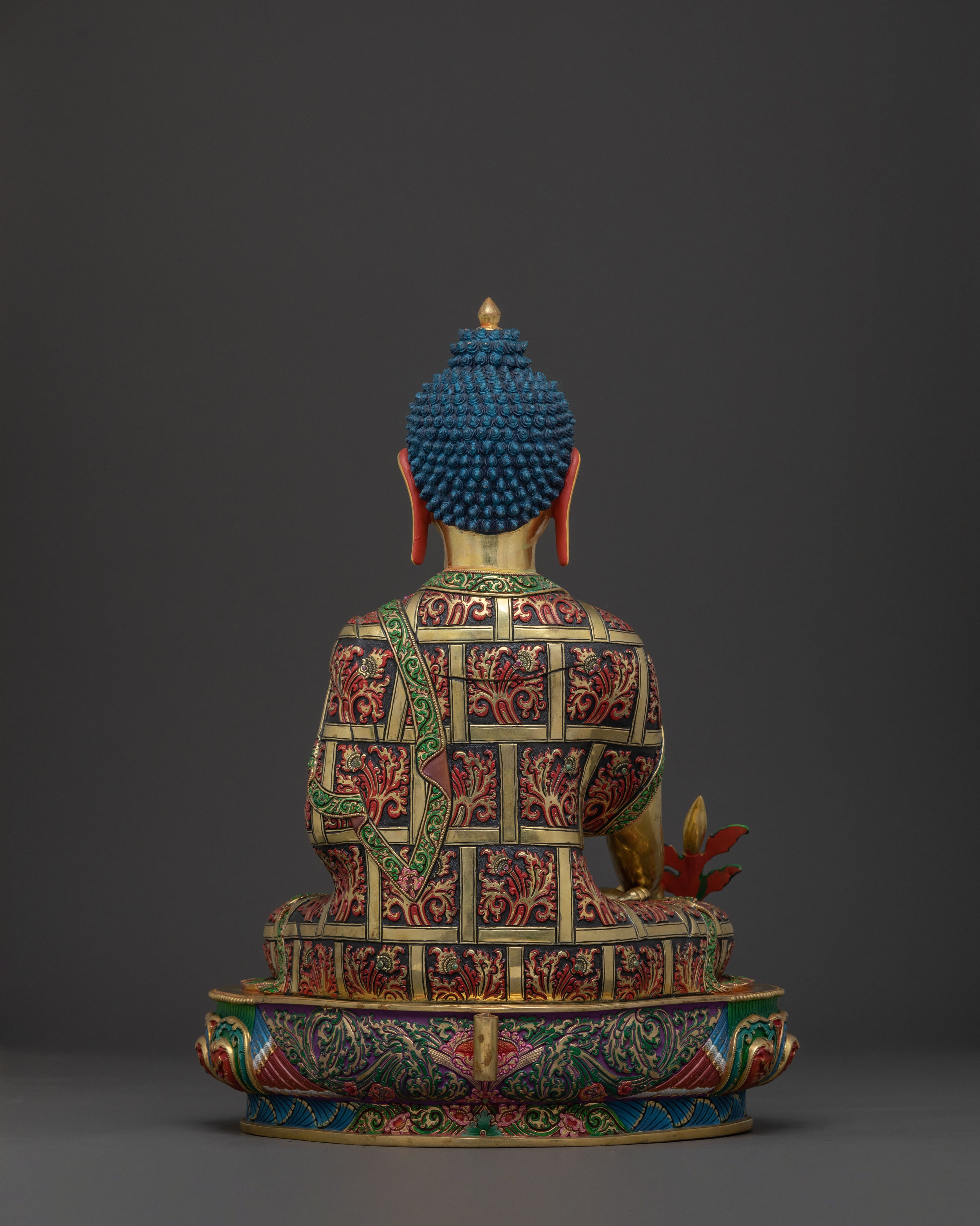 Medicine Buddha Blessing Statue | Healing Icon