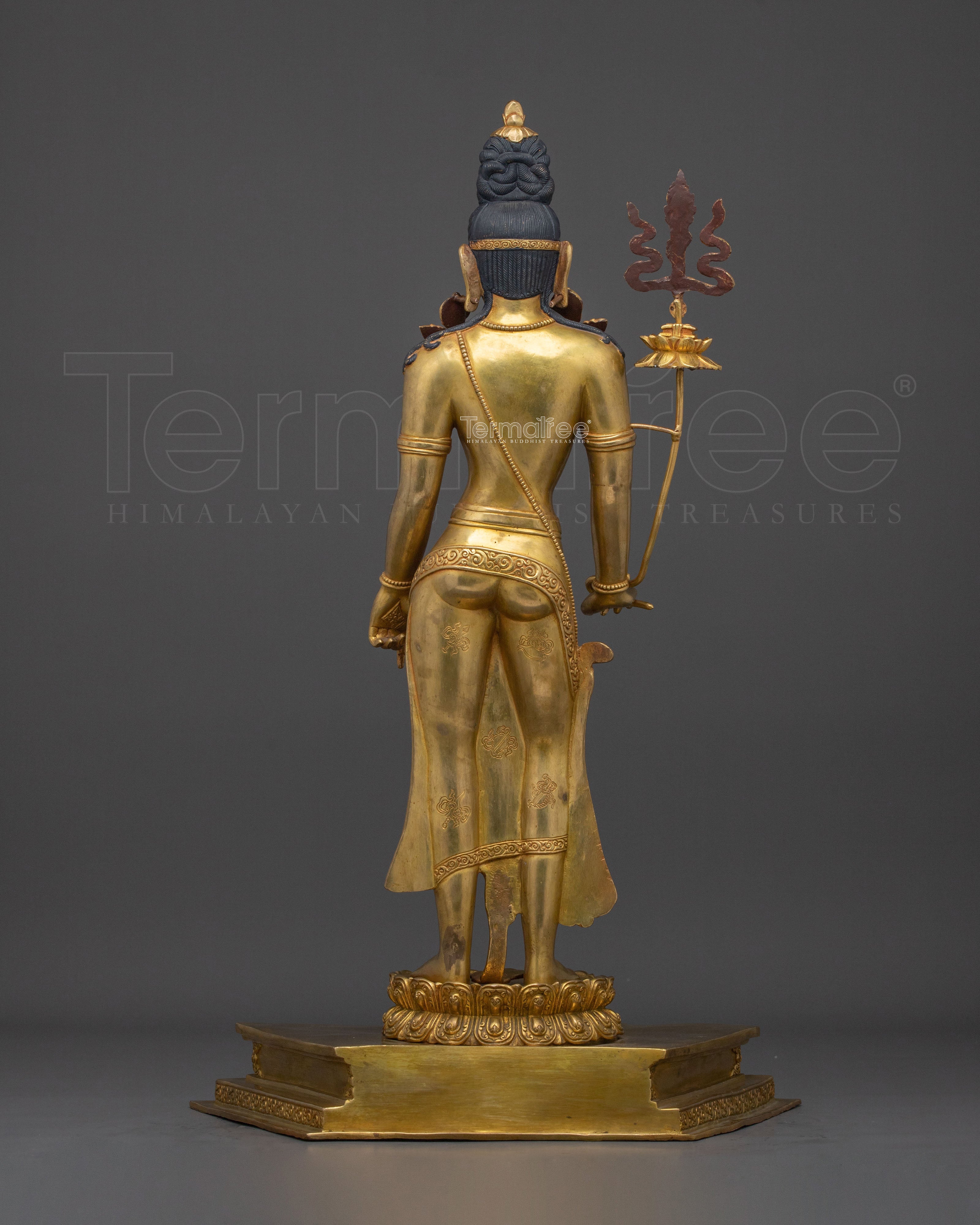 Standing Lokeshwor Shrine Statue | Altar Home Decor