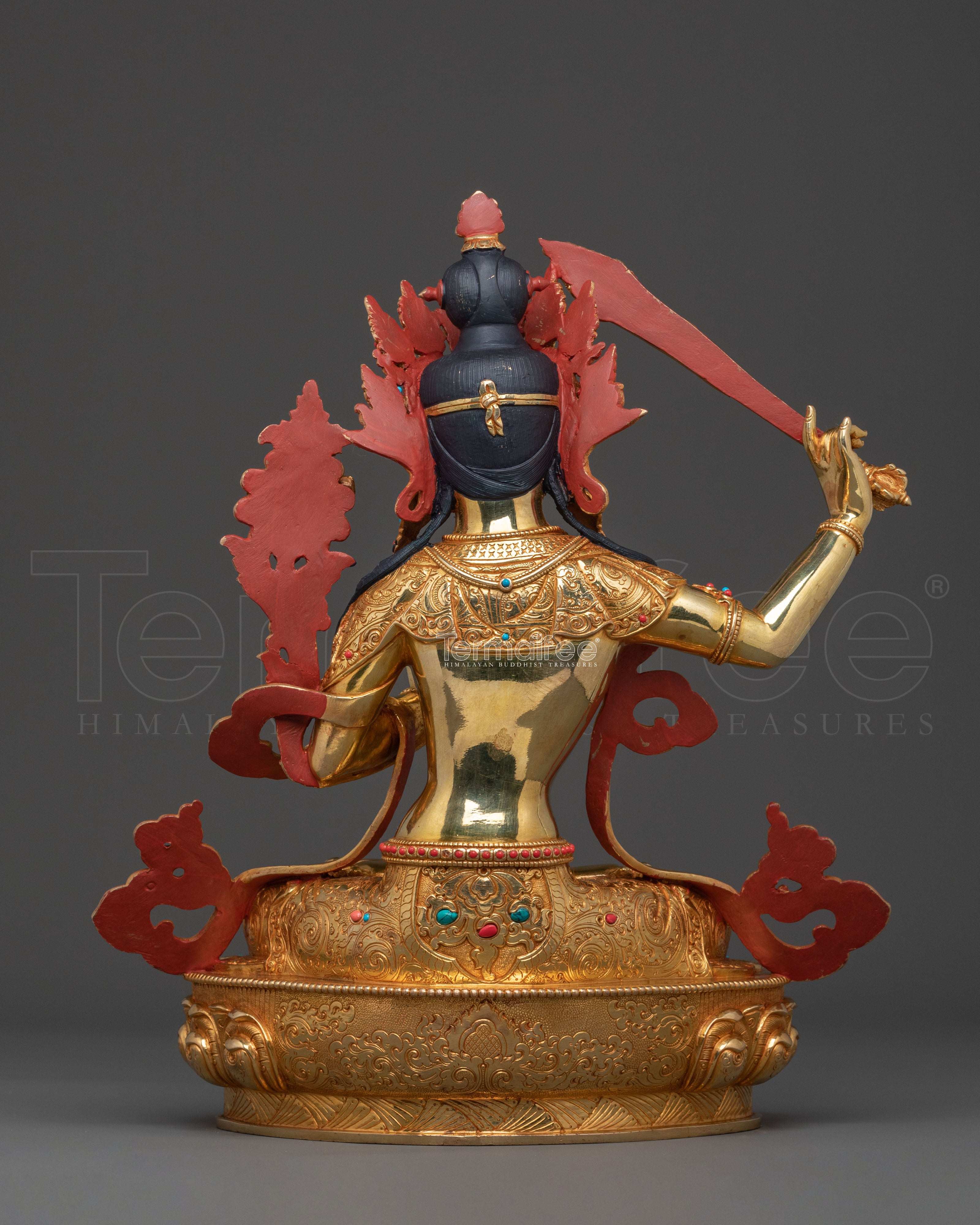 Manjushri Wisdom Statue | Sacred Altar Decor