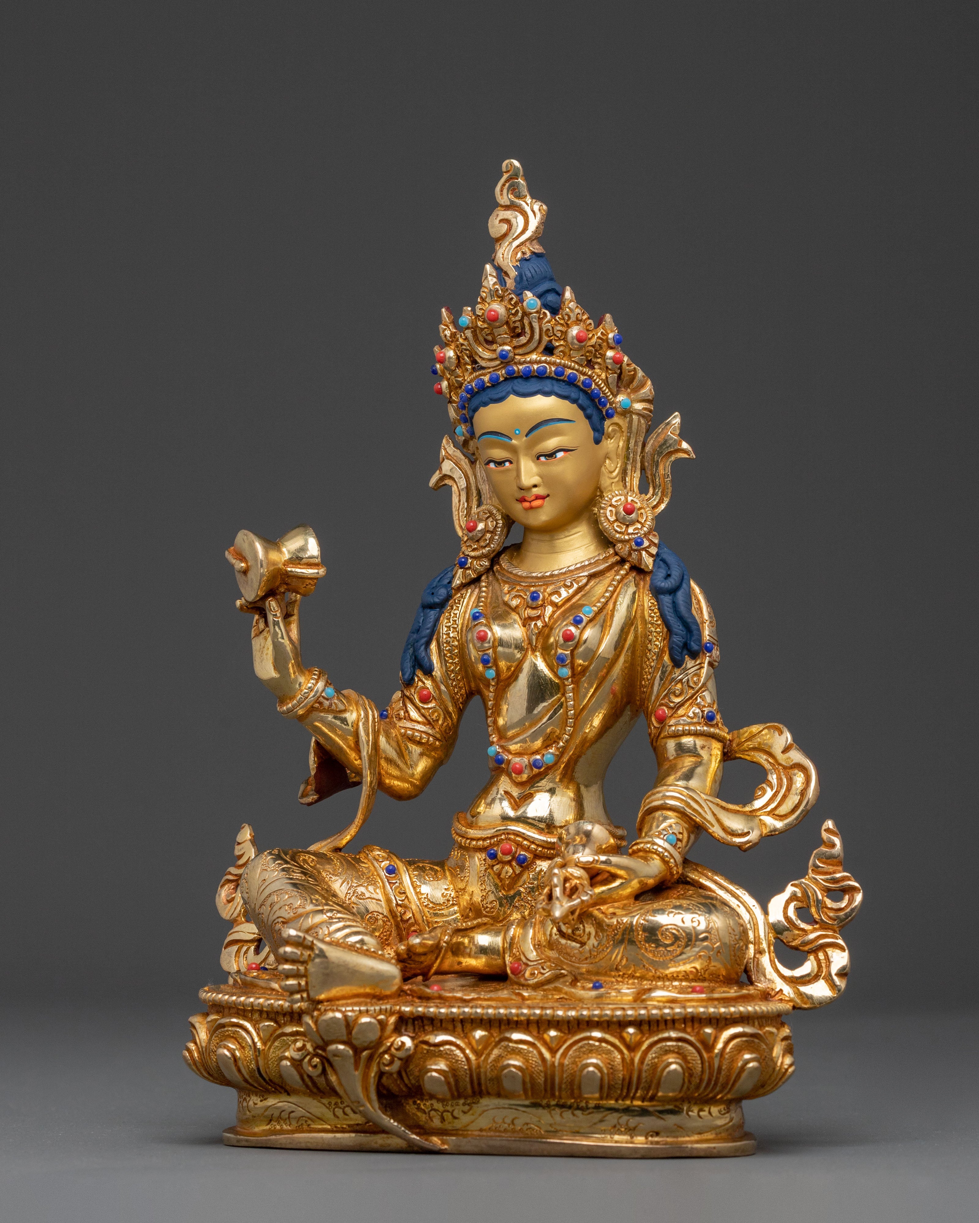 Sitting Machig Labdron Statue | Spiritual Figurine
