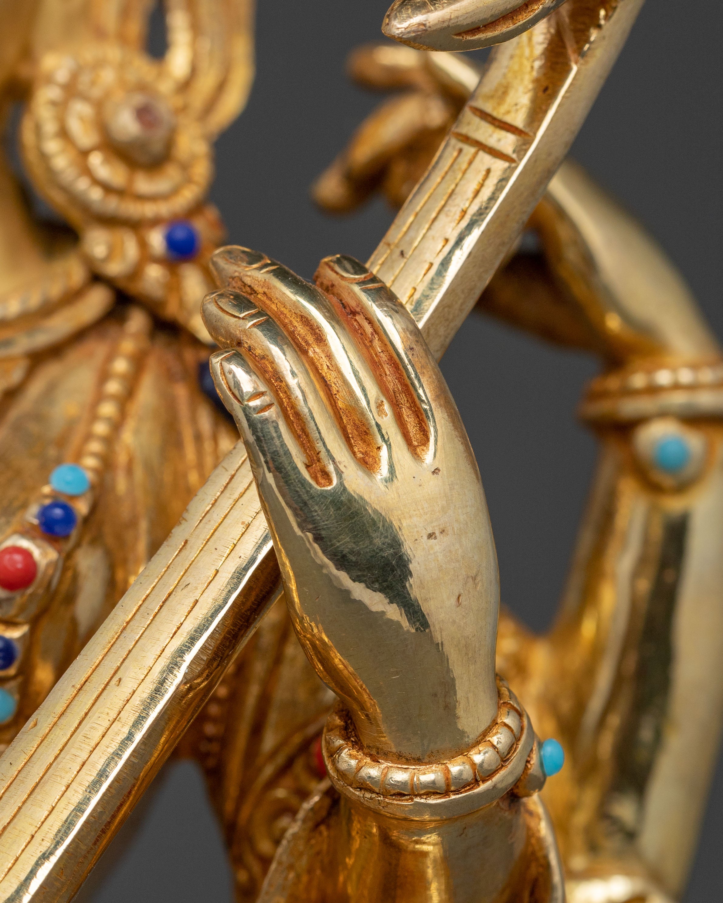 Saraswati Goddess Sculpture: Knowledge  Figurine