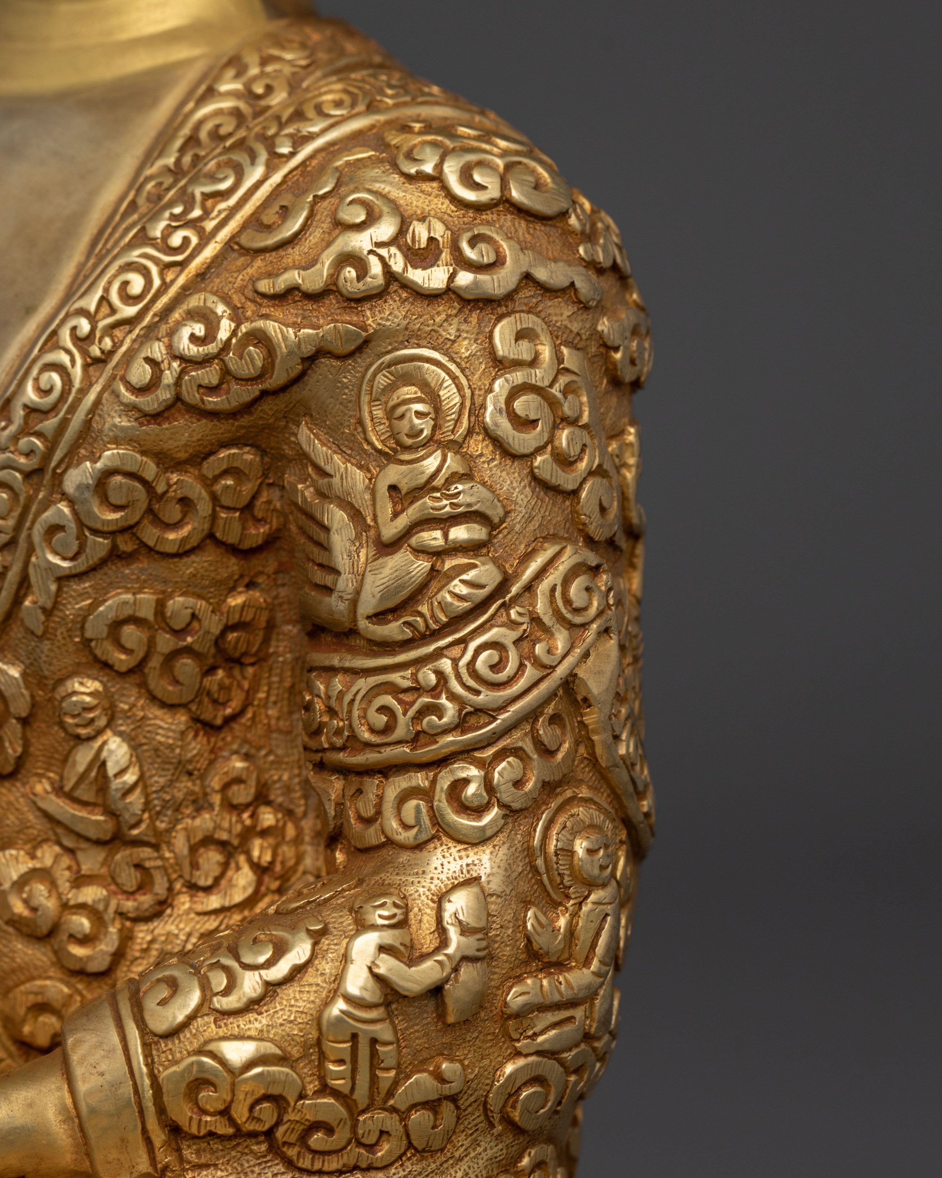 Handmade Medicine Buddha Statue | Healing Deity