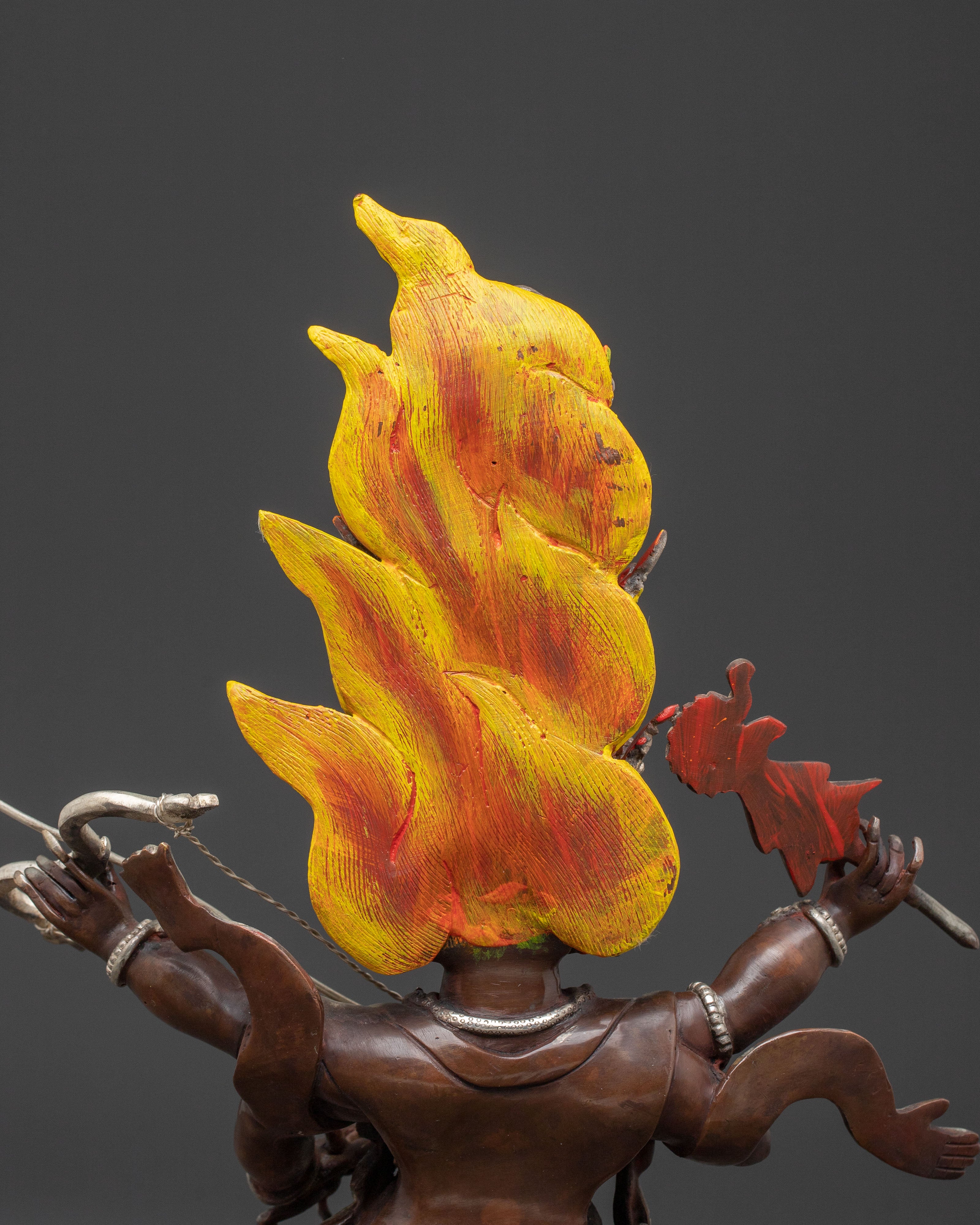 Three Nyingma Protectors Statue Set | Devotional Art