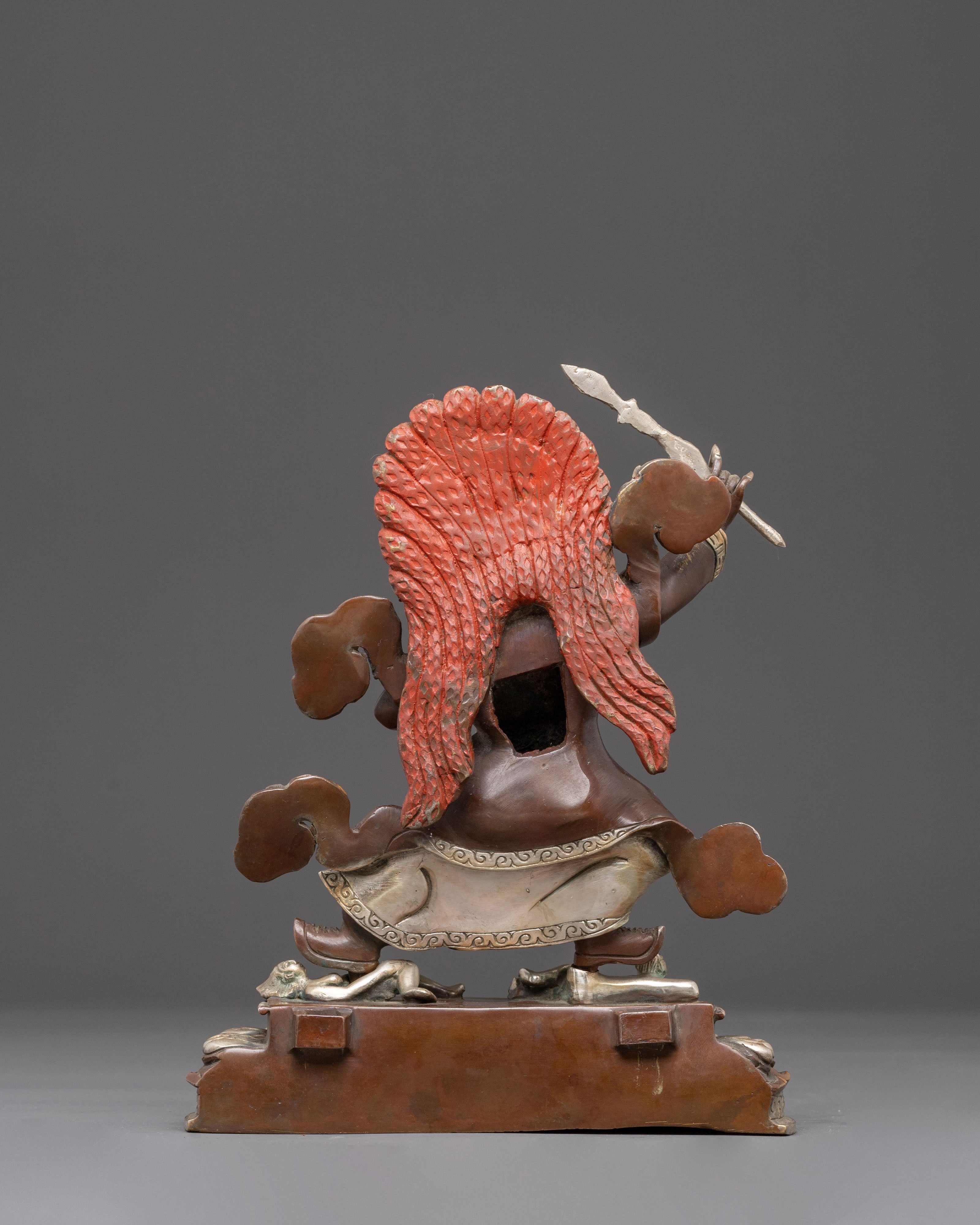 Handmade Naga Mahakala Statue | Wrathful Protector Deity