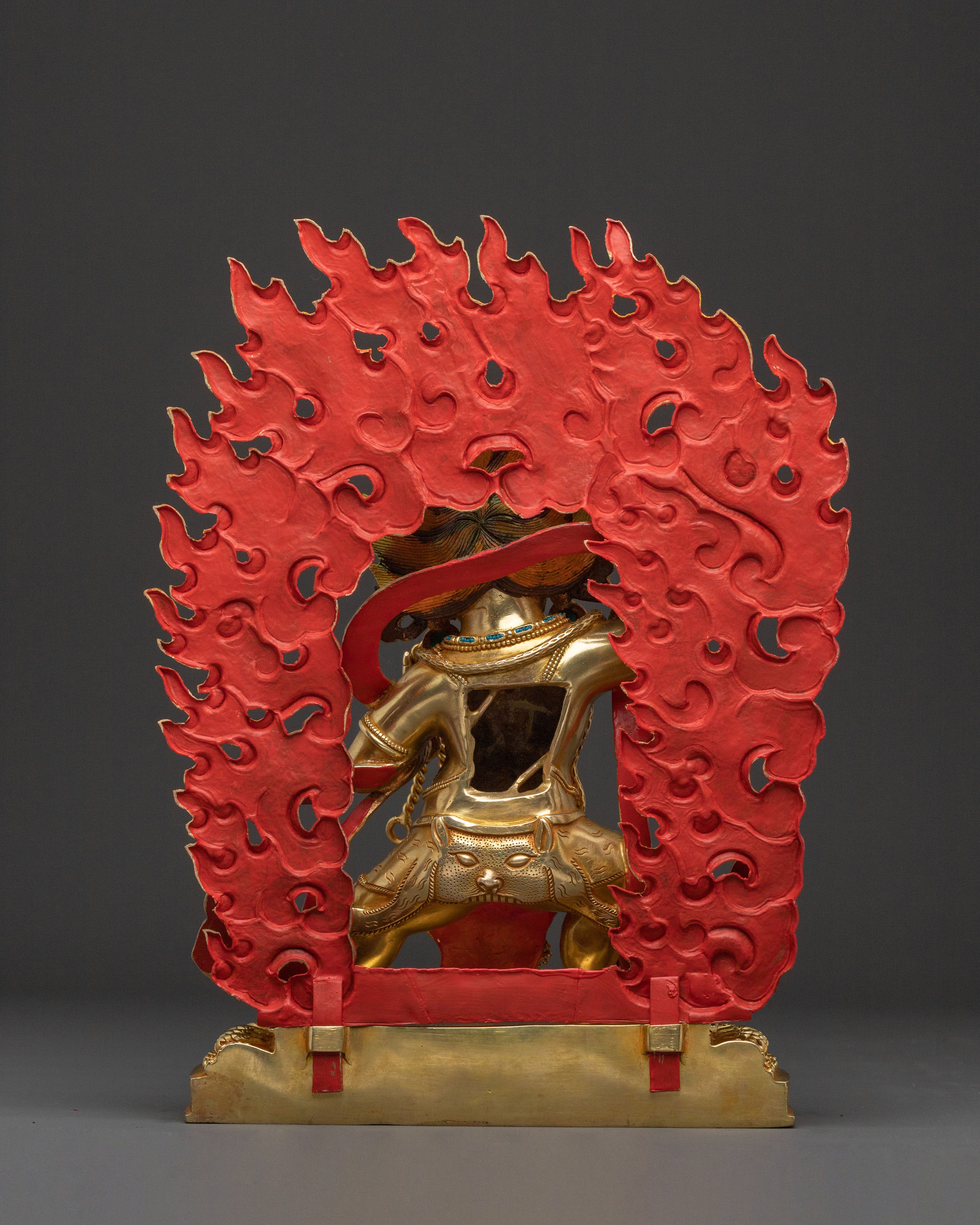 Vajrapani Traditional Statue | Spiritual Figure for Altar Decor