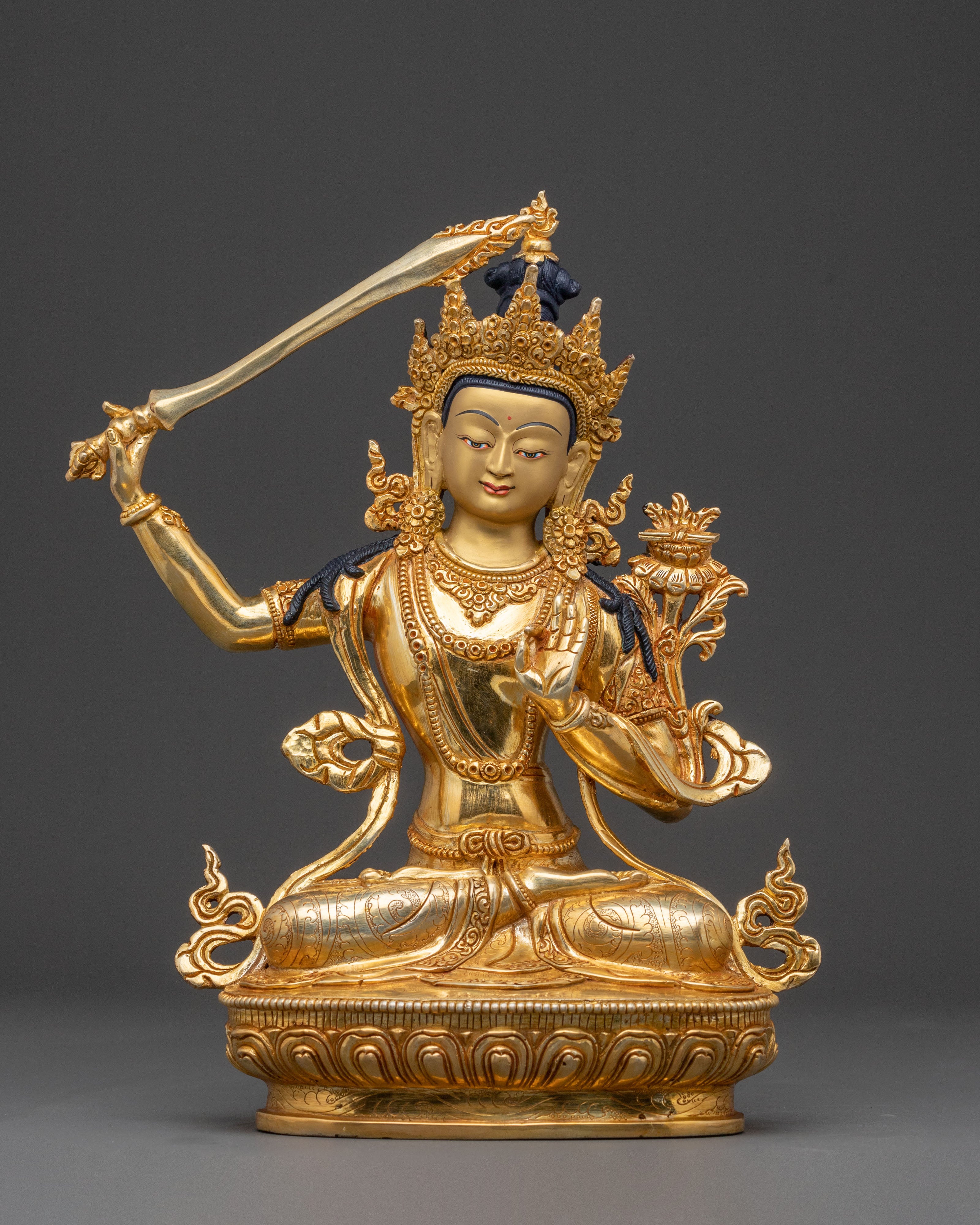 Himalayan Manjushri Statue