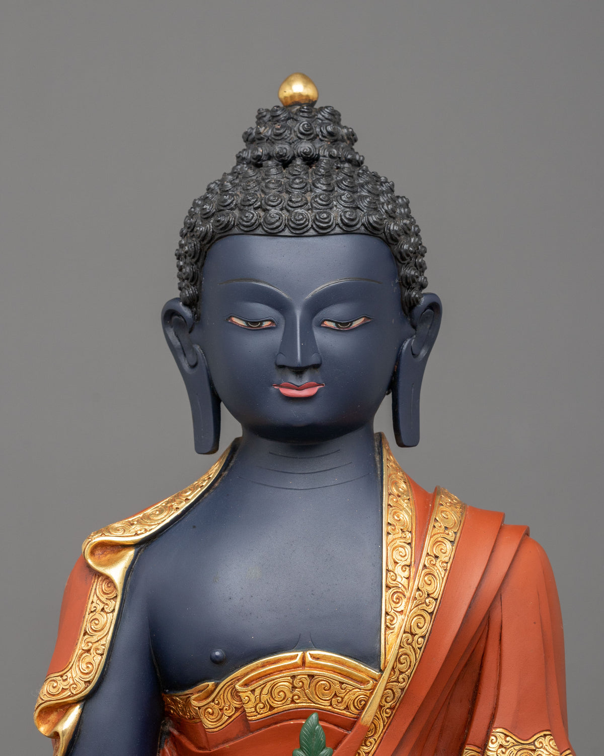 Medicine Buddha Healing Statue | Sacred Buddhist Altar Figure