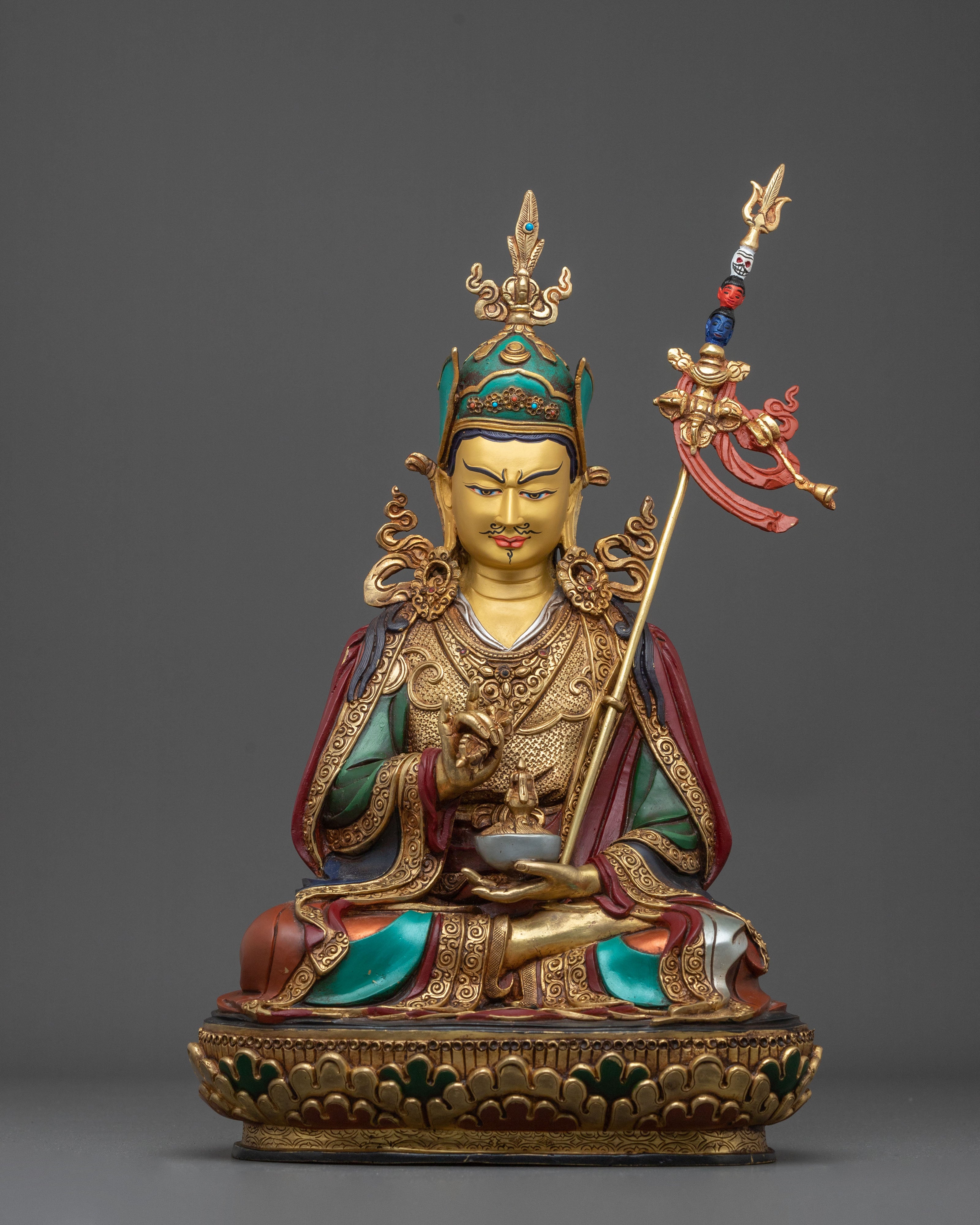 Guru Tsokye Dorje Buddhist Figurine | Symbol of Wisdom and Protection