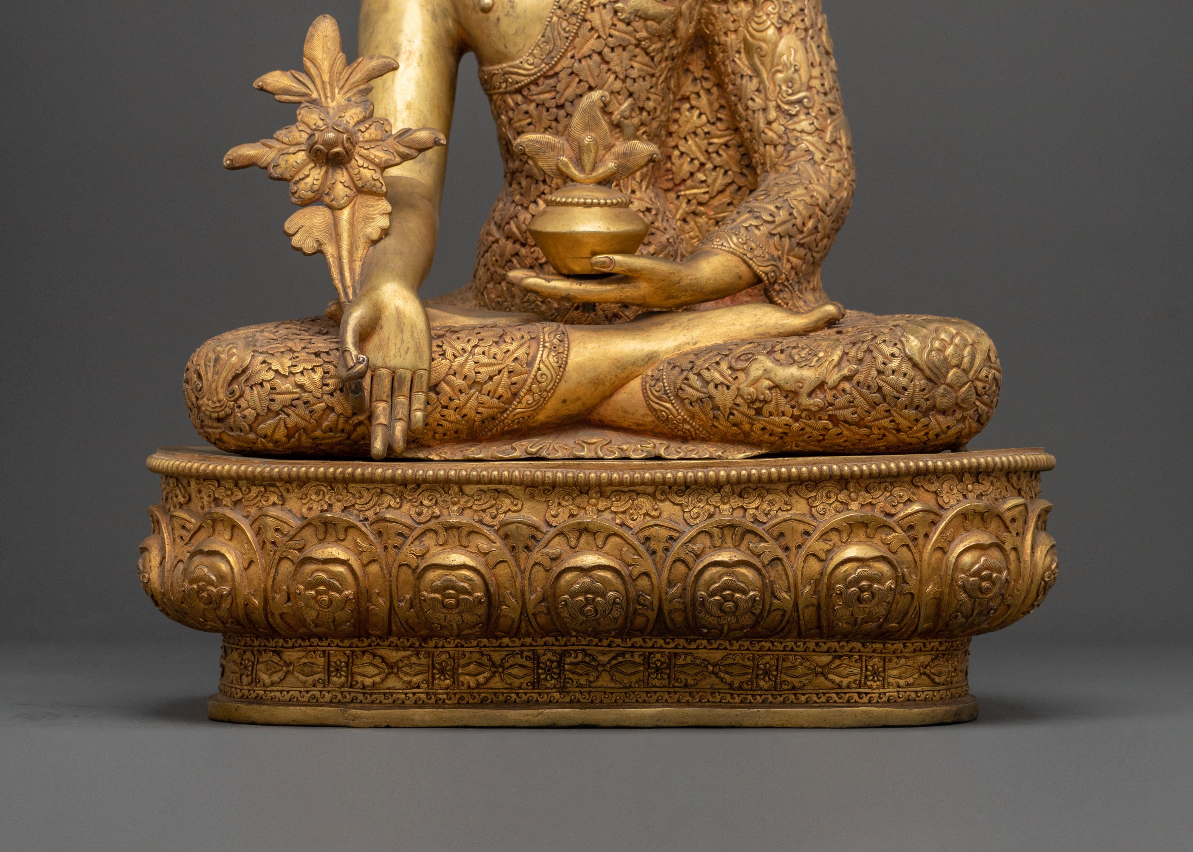 Tibetan Medicine Buddha Statue | Healing Deity
