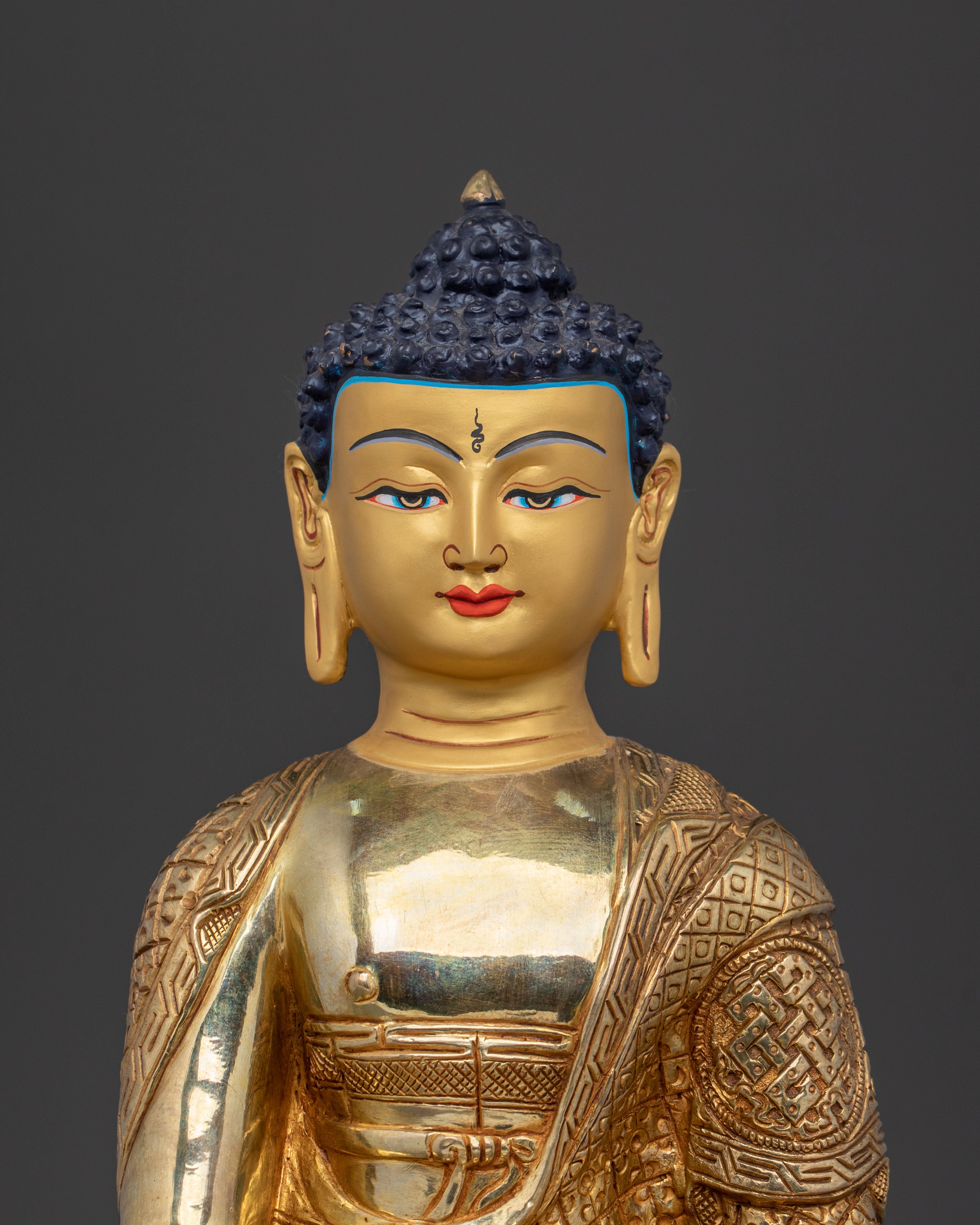 Meditating Buddha: Shakyamuni Statue | Altar Decor