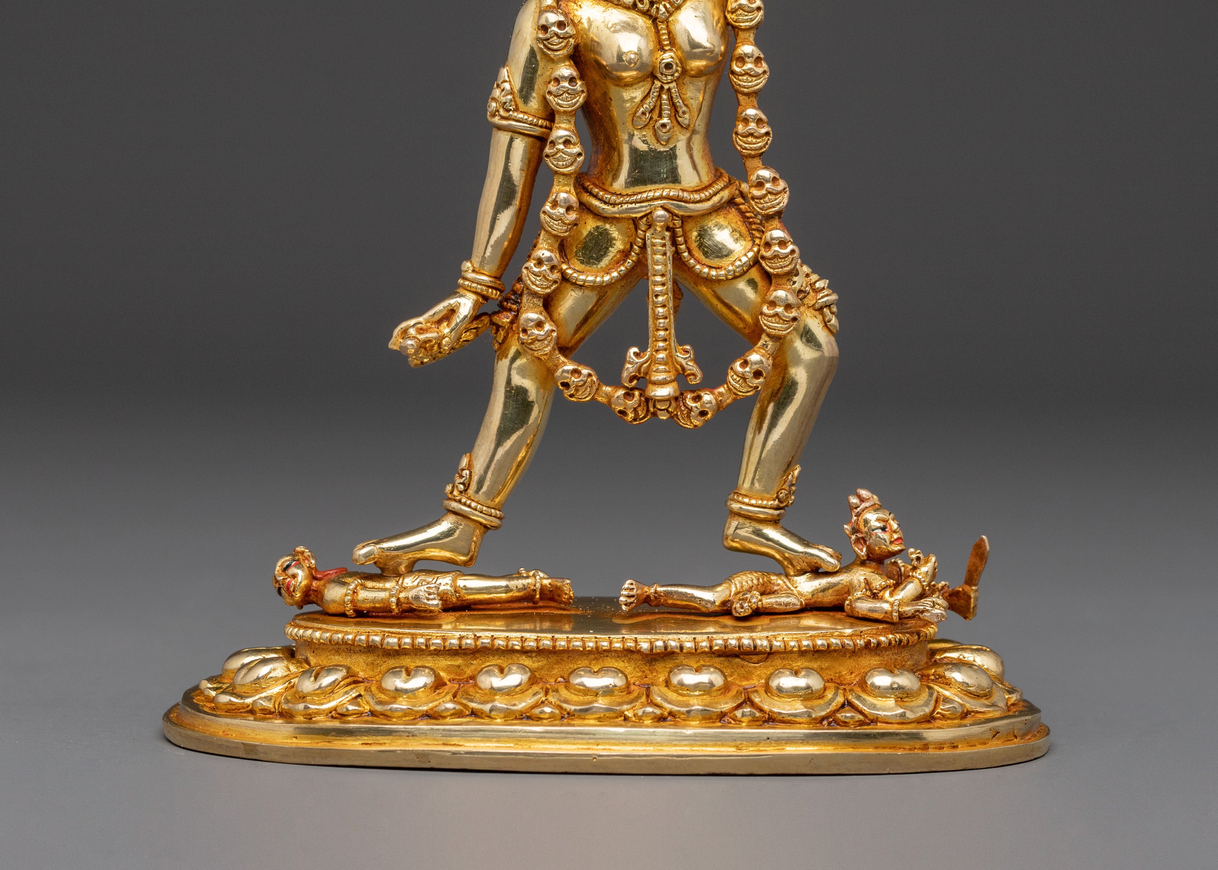 Vajrayogini Golden Statue: Enlightened Wisdom