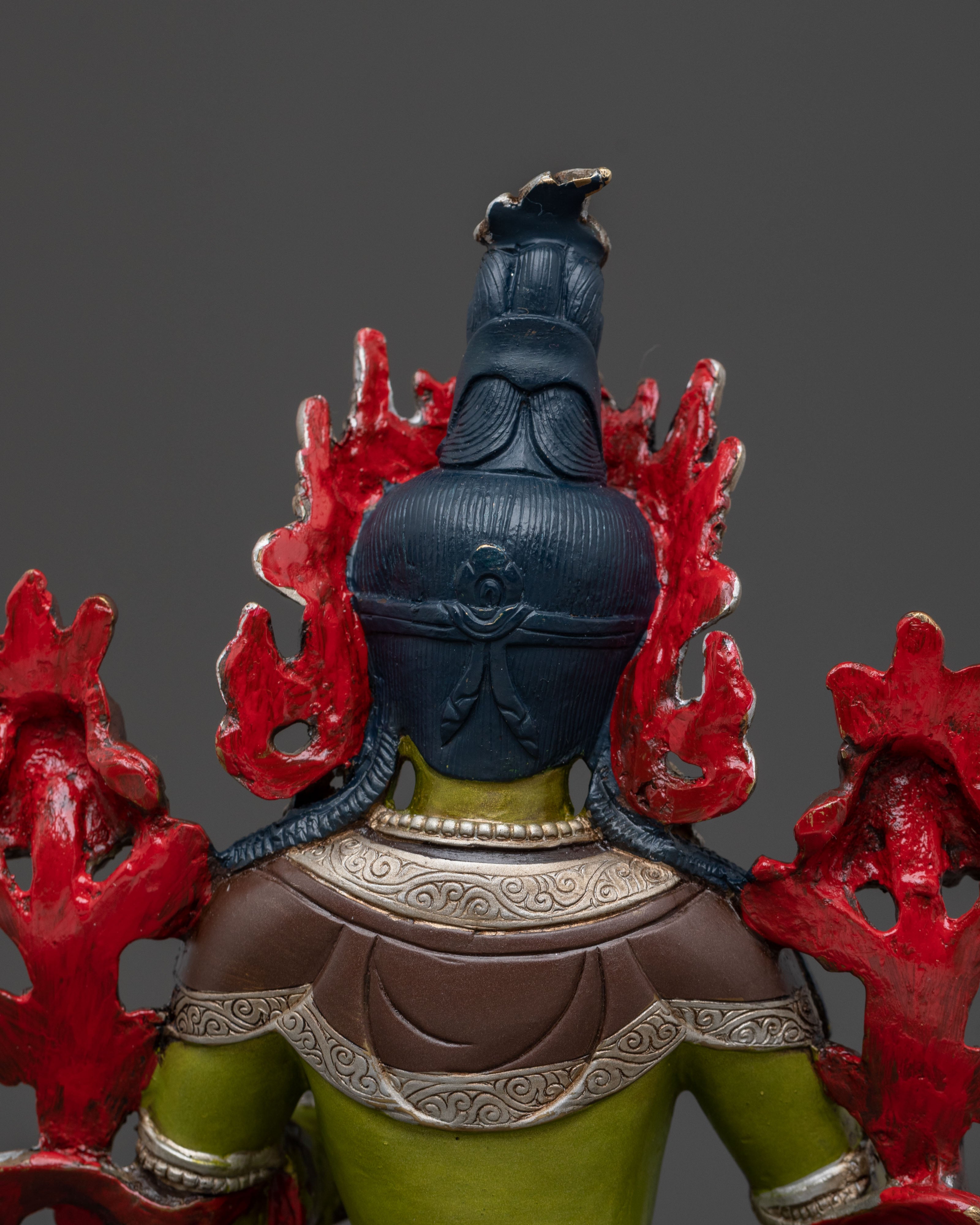 Handcrafted Green Tara Statue | Spiritual Icon