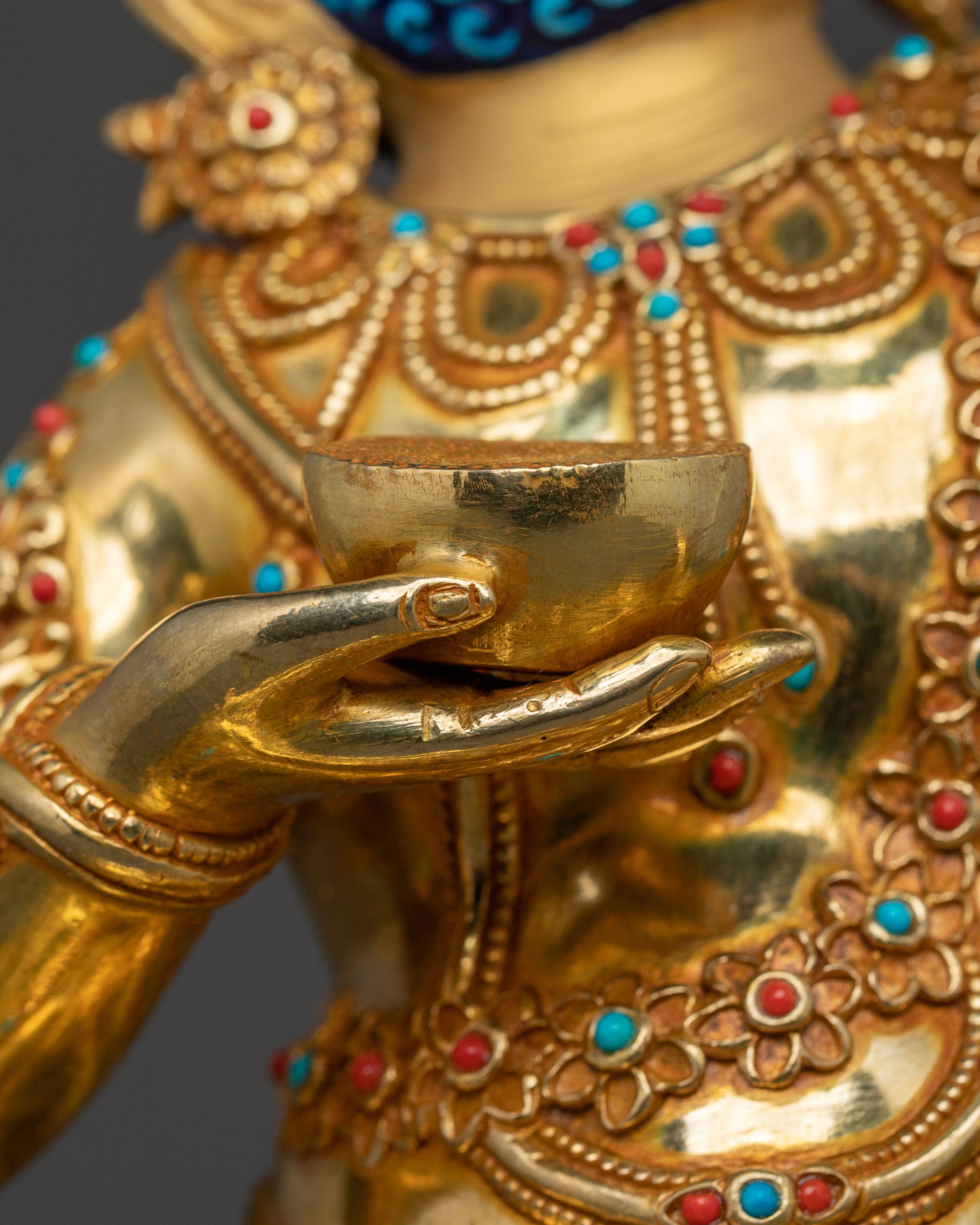 Virupa: 24K Gold Gilded Magnificent Statue