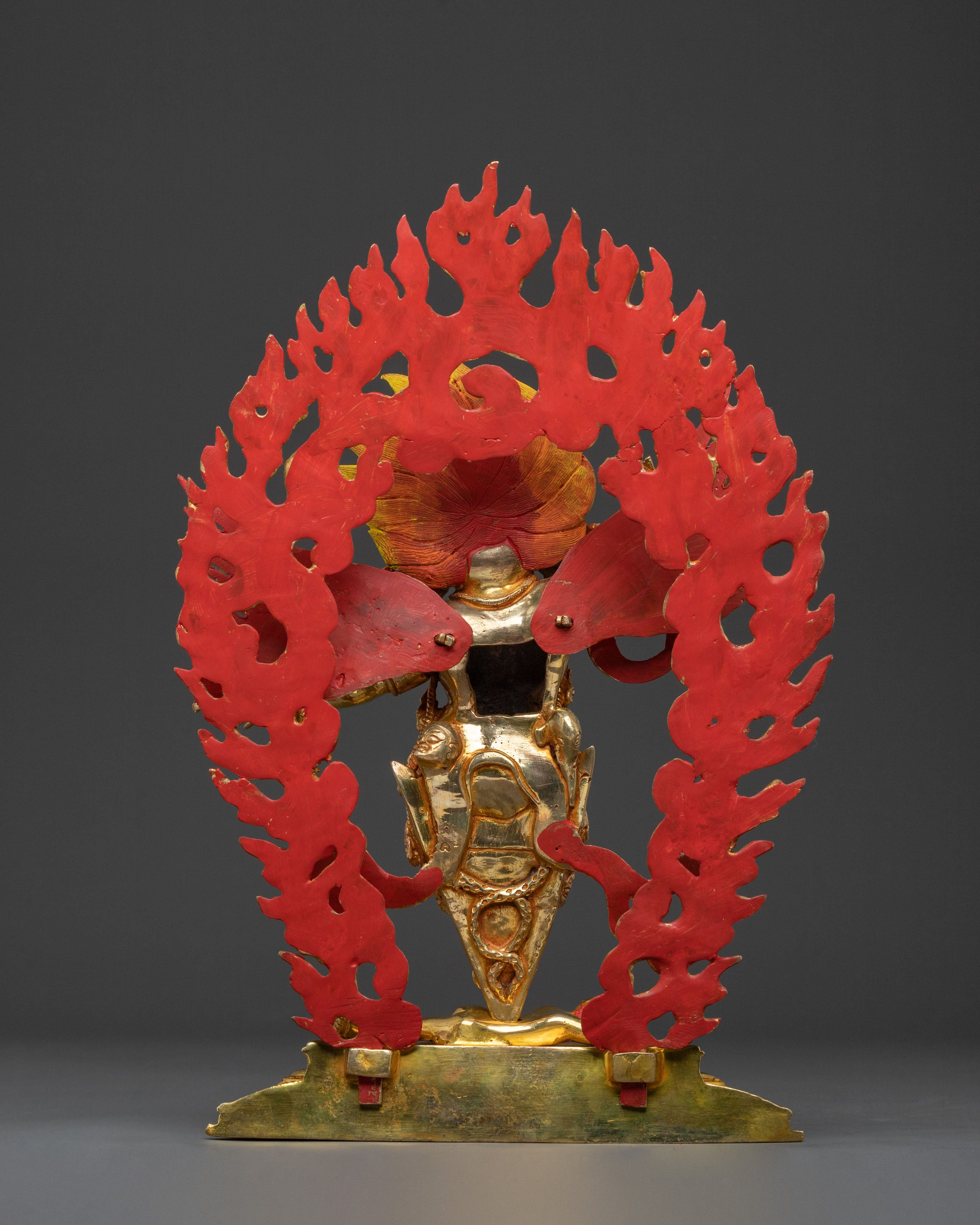 Traditional Vajrakilaya Statue | Wrathful Tantric Deity of Transformation