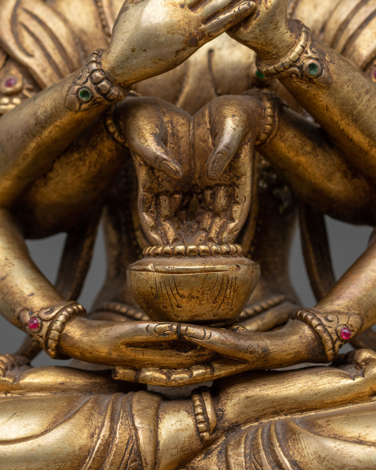 Namasangati Copper Statue | Serene Craftsmanship