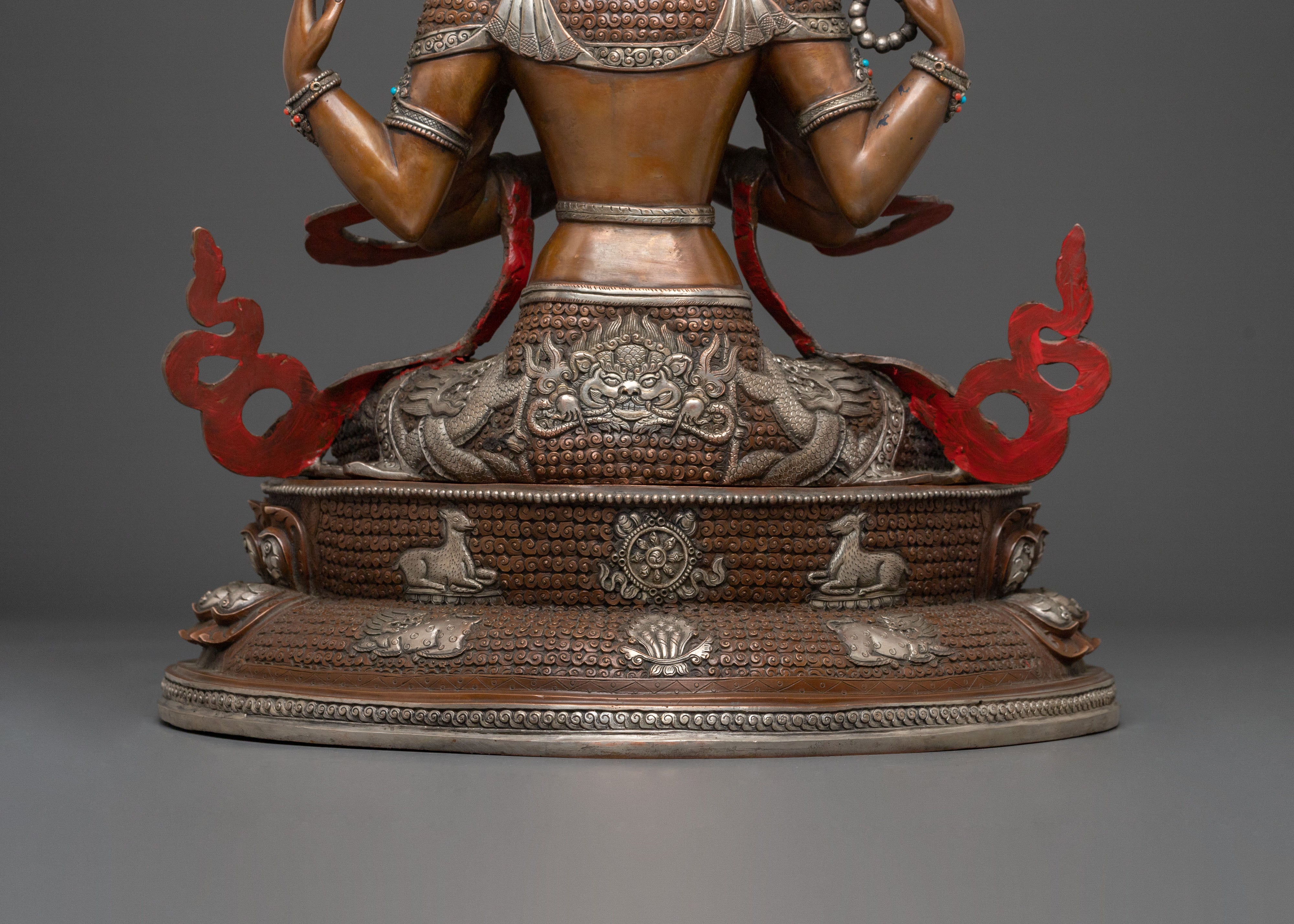 Himalayan Buddhist Chenrezig Statue | Bodhisattva of Compassion