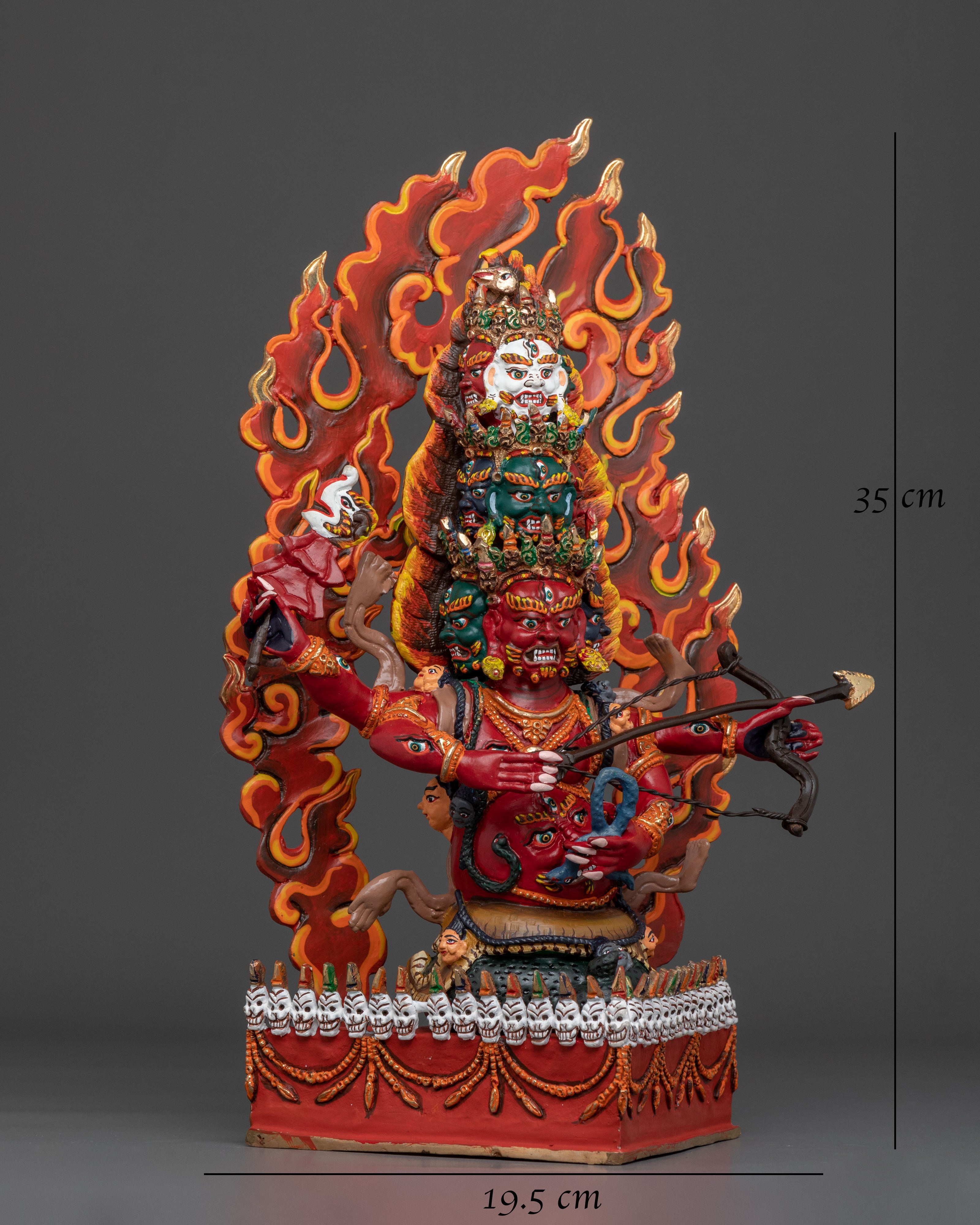Rahula Sculpture | Tibetan Buddhist Protector