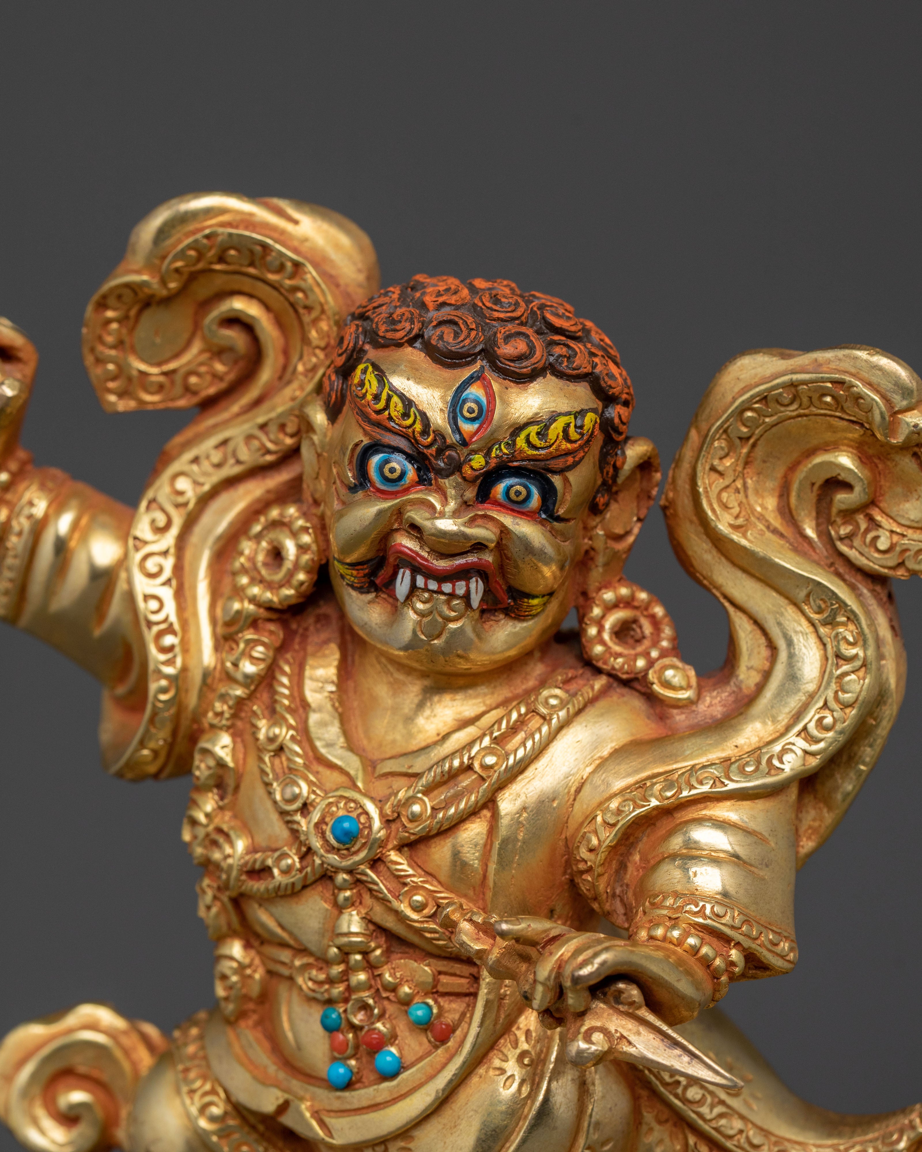 Dorje Drollo Statue | Tibetan Buddhist Protector