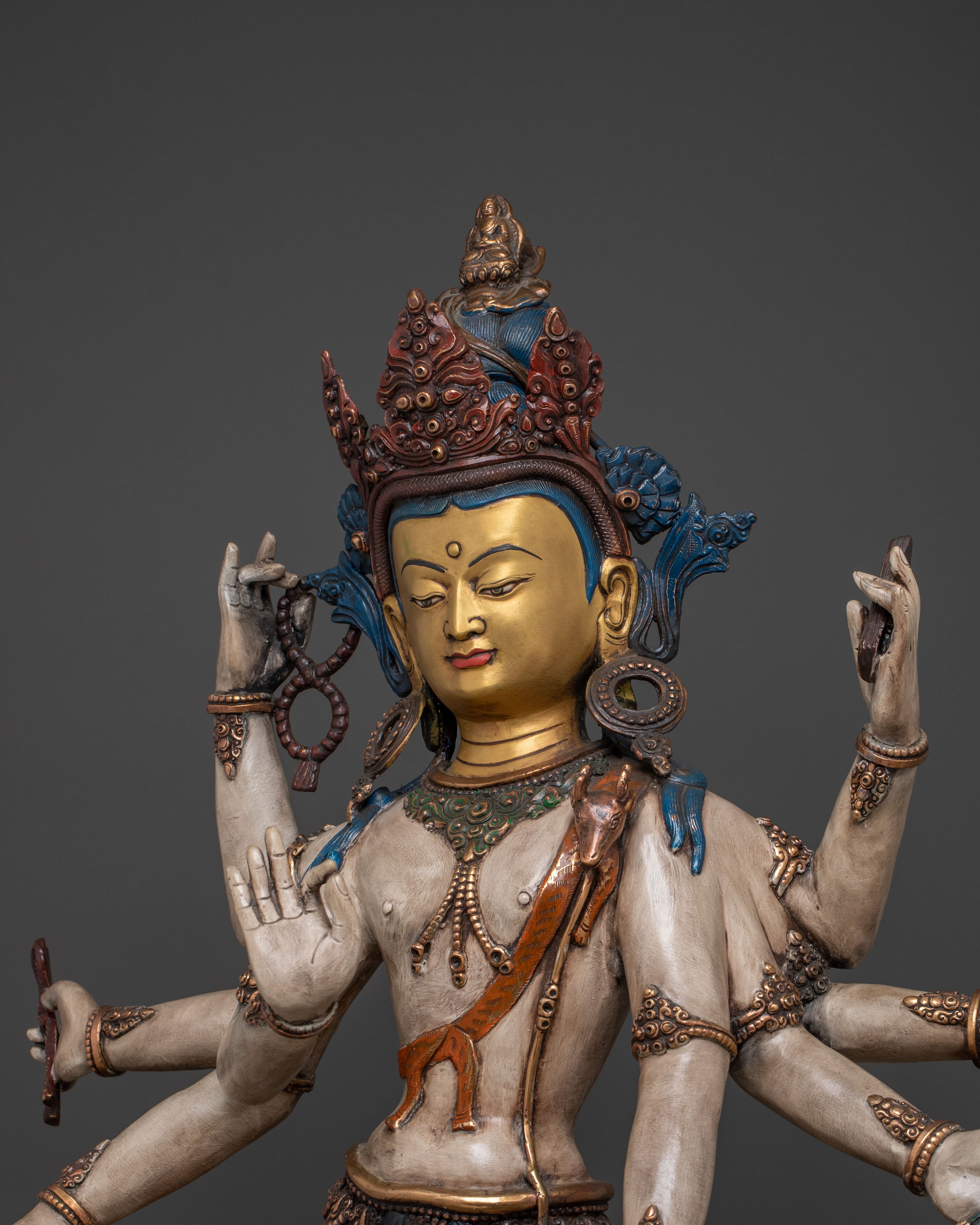 Lokeshwor Sacred Buddhist Figurine | Lord of Compassion