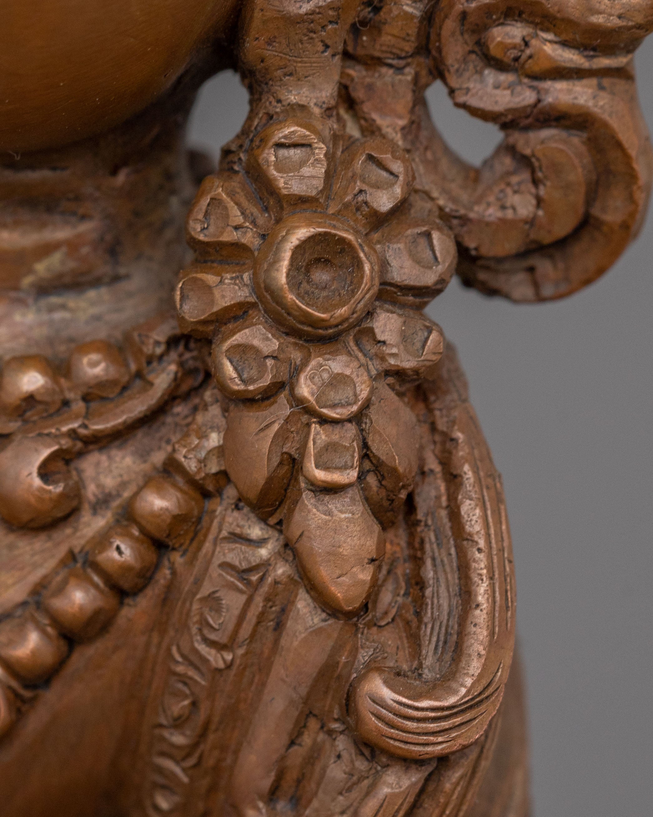 Hand-Carved Amitayus Sculpture | Long Life Buddha