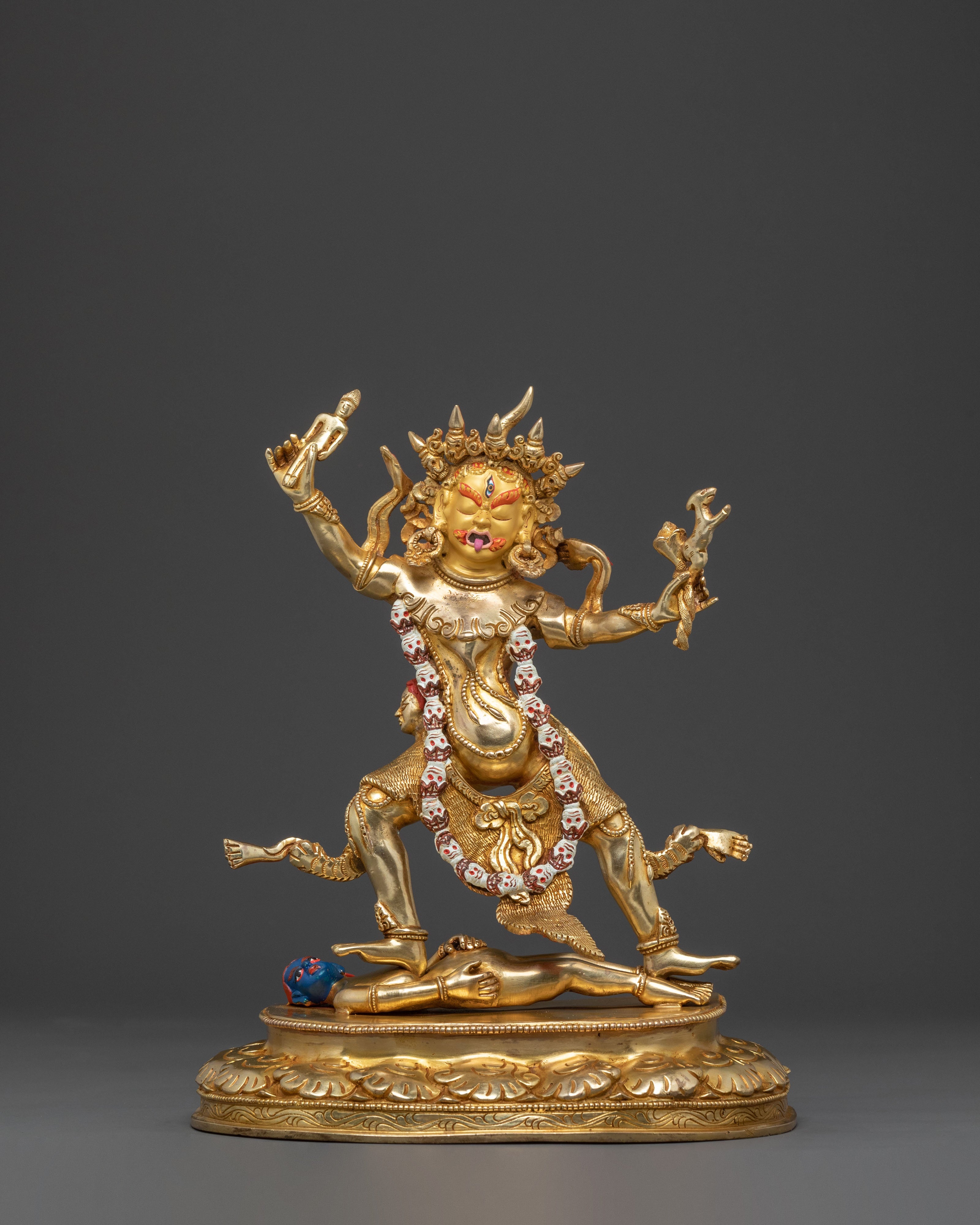 Ekajati Protector Statue | Fierce Tantric Protector Deity
