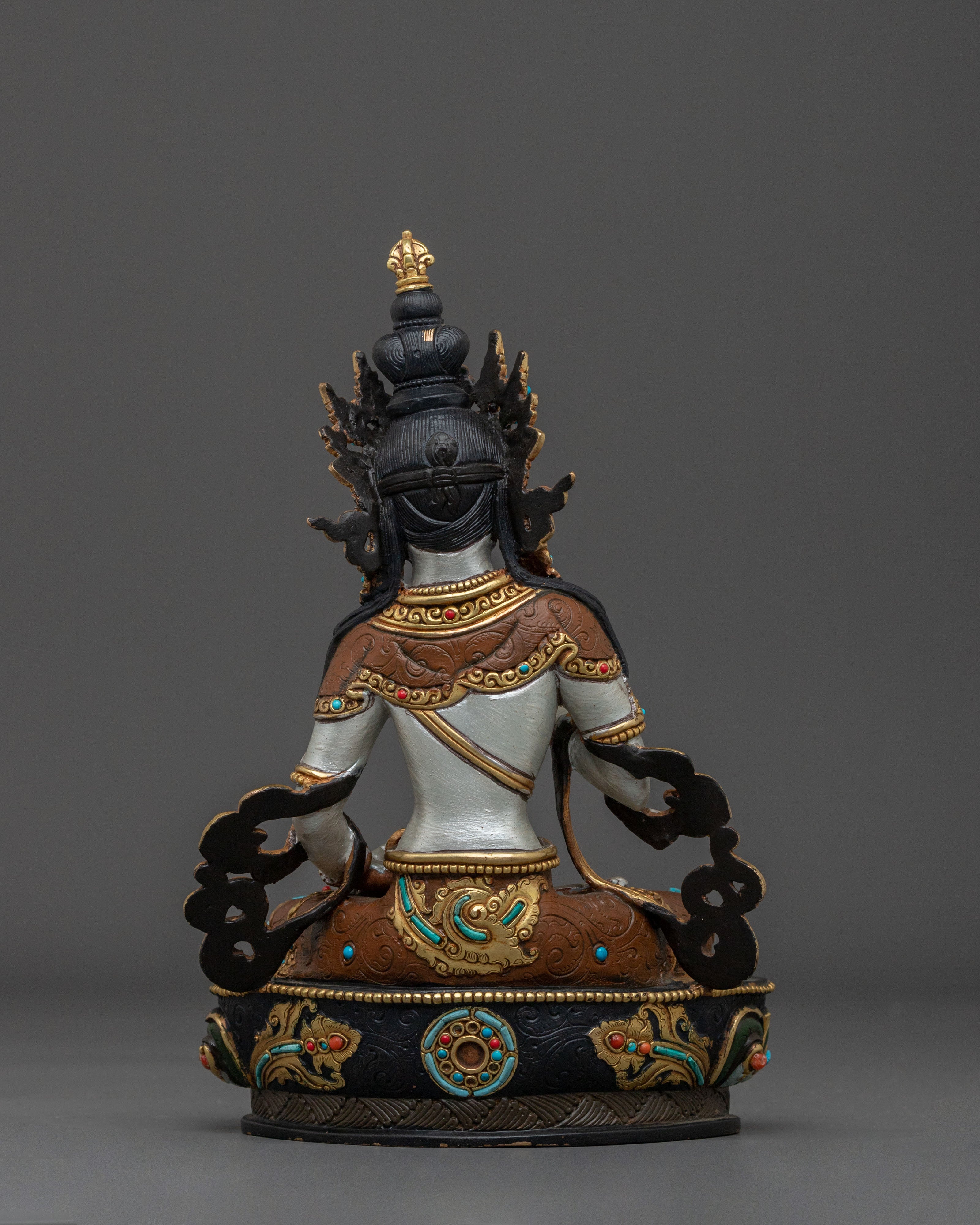 Traditional Vajrasattva Buddhist Statue | Deity of Purification