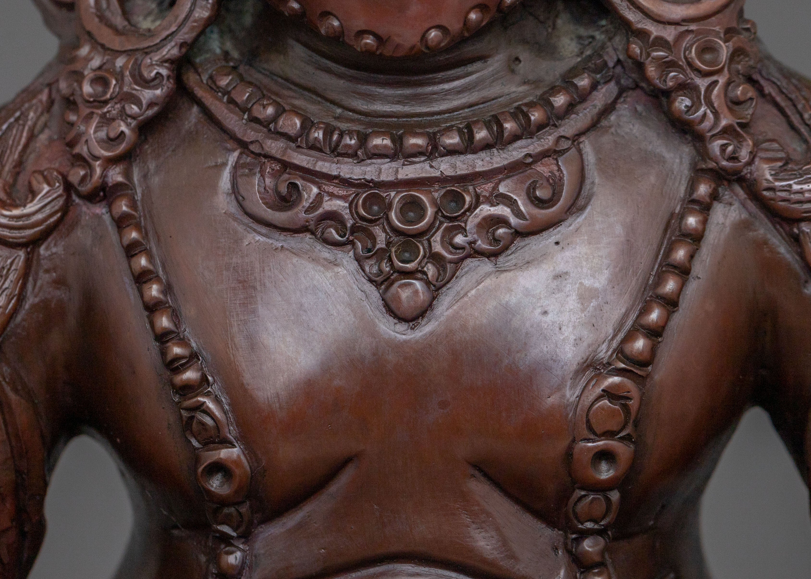Dzambhala Tibetan Buddhist Statue | Wealth Deity Sculpture