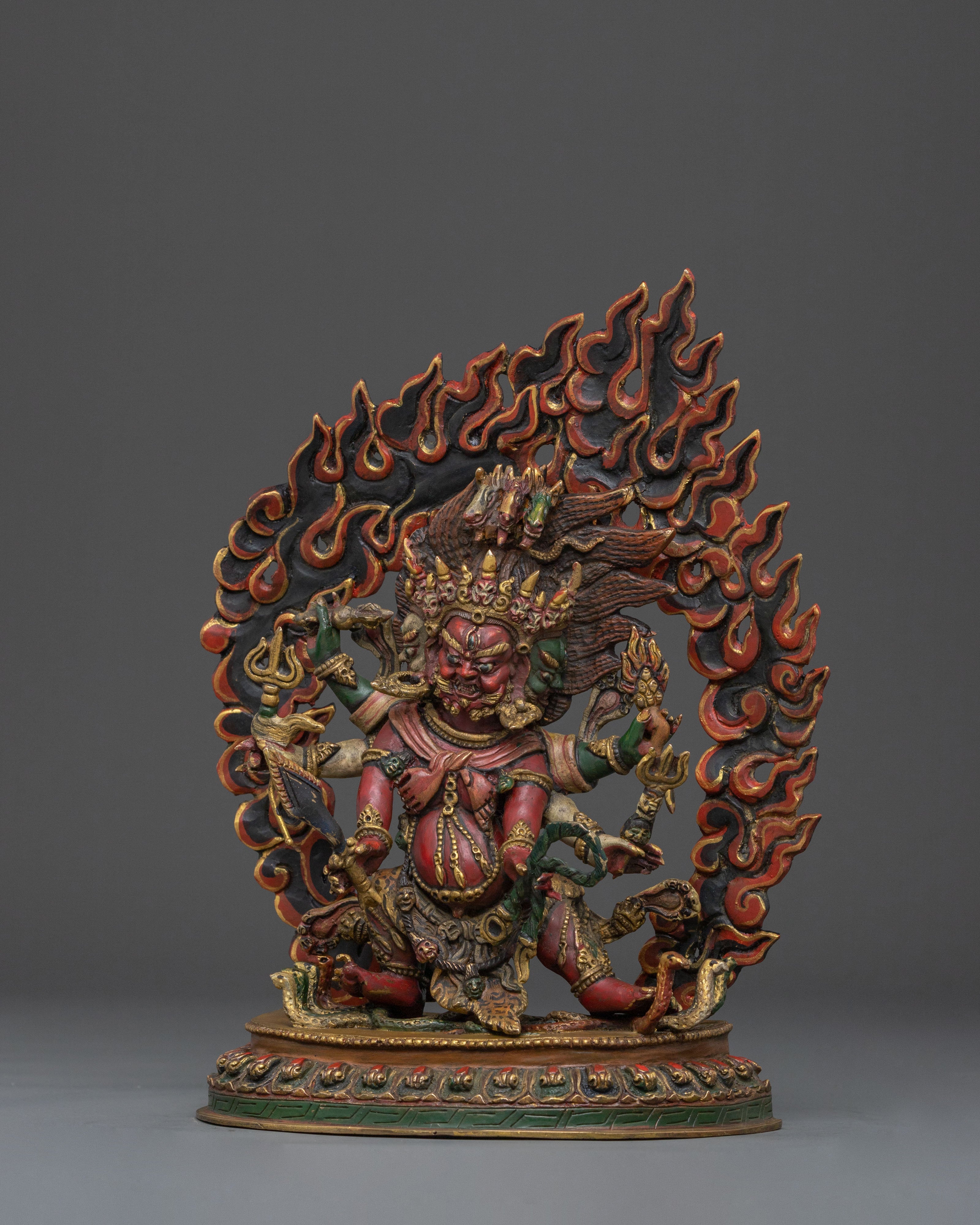 Heyagriva Statue of Spiritual Protection | Buddhist Wrathful Deity