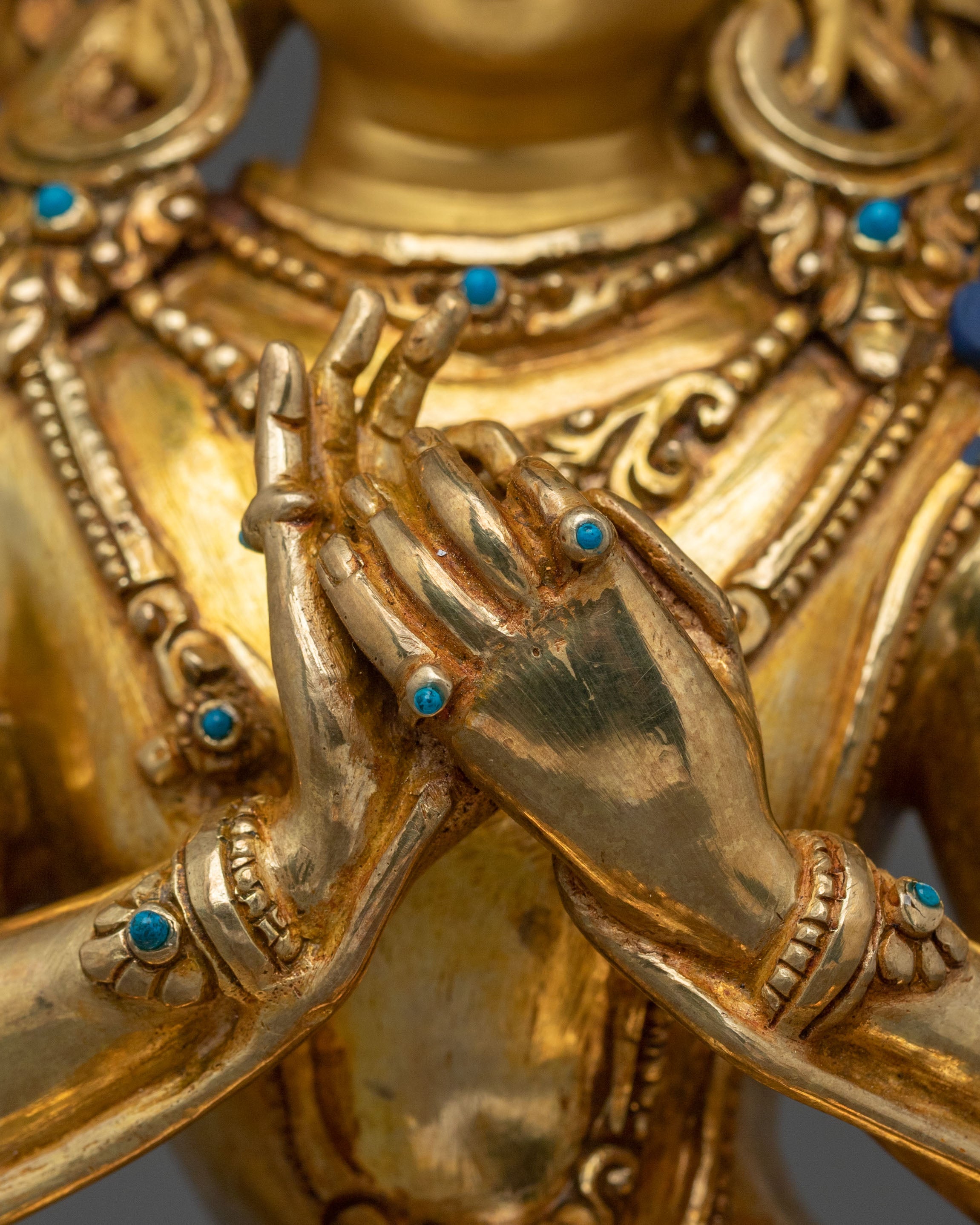 Tikshna Manjushri Sacred Sculpture | Wrathful Bodhisattva of Wisdom