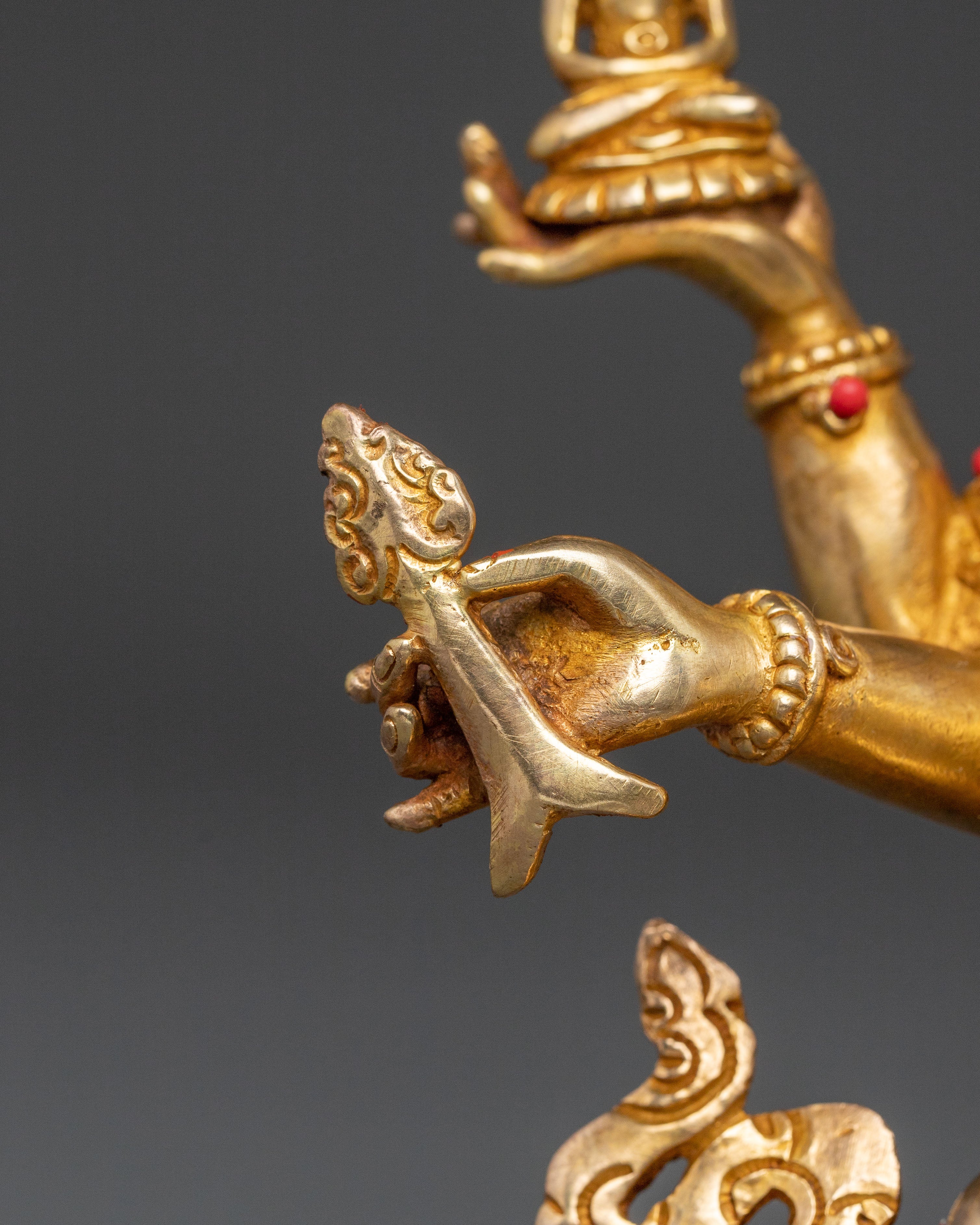 Namgyalma 24k Gold Gilded Statue| Enlightened Icon