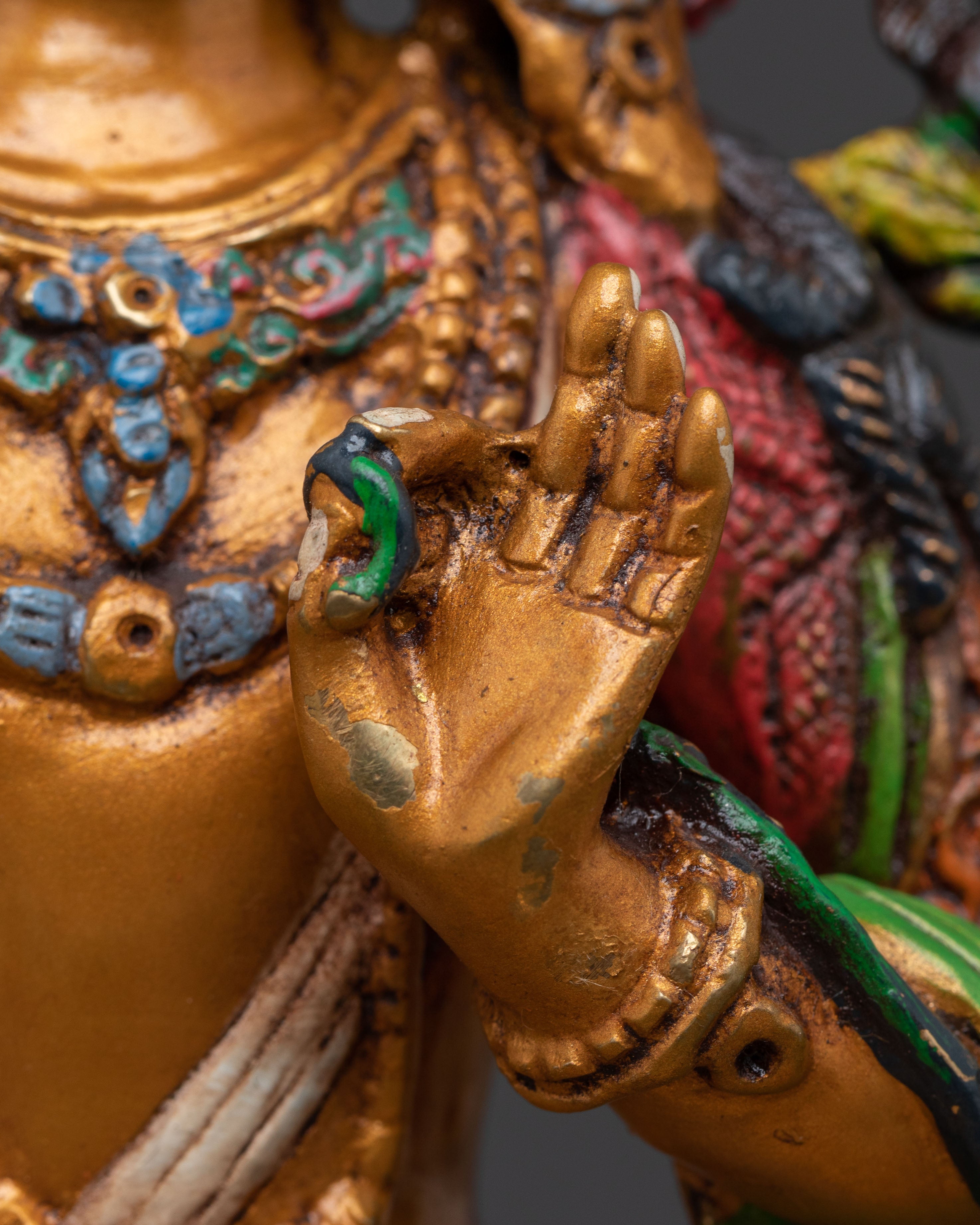 Manjushri Sharp Wisdom Statue | Spiritual Altar Decor