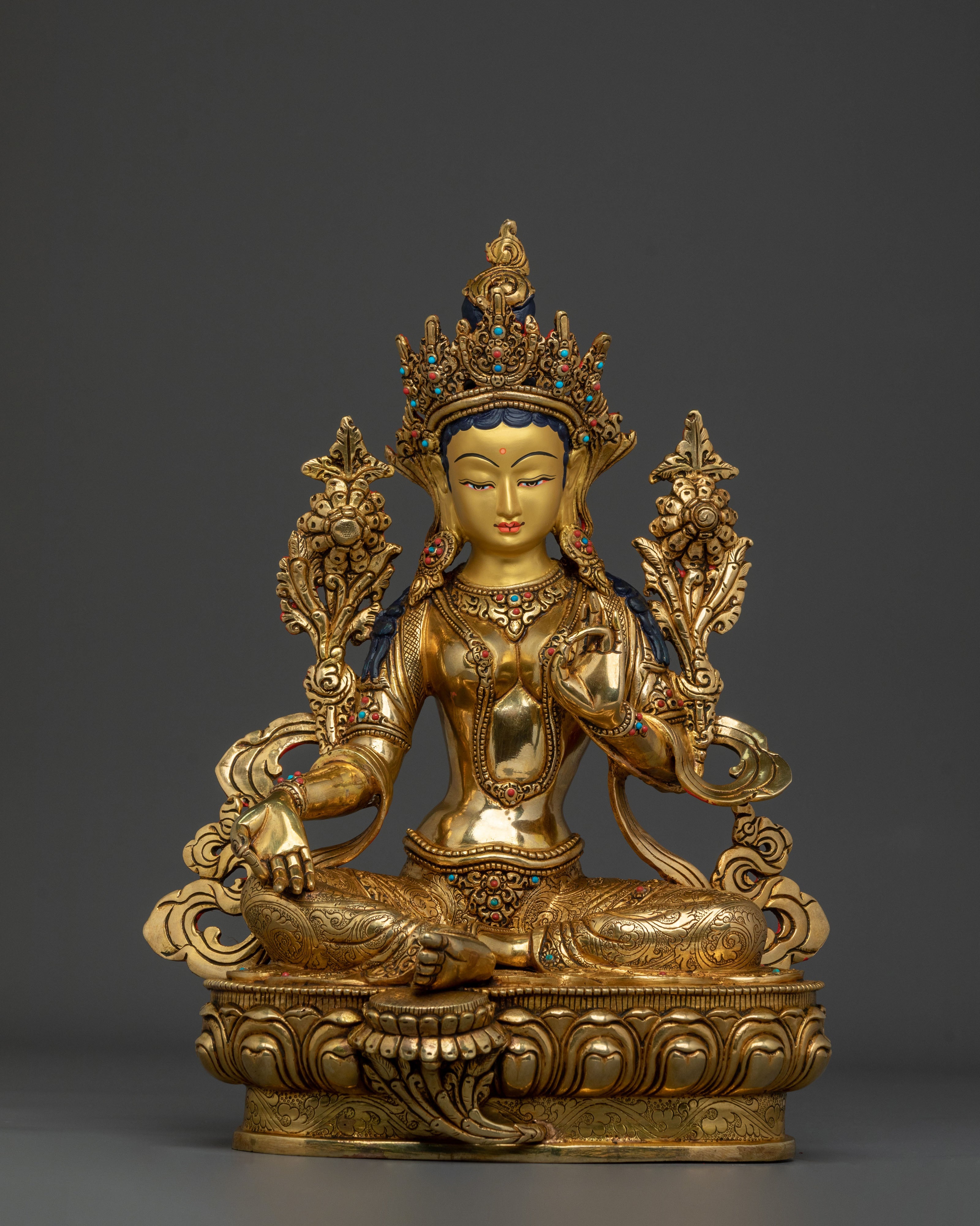 Green Tara Statue 