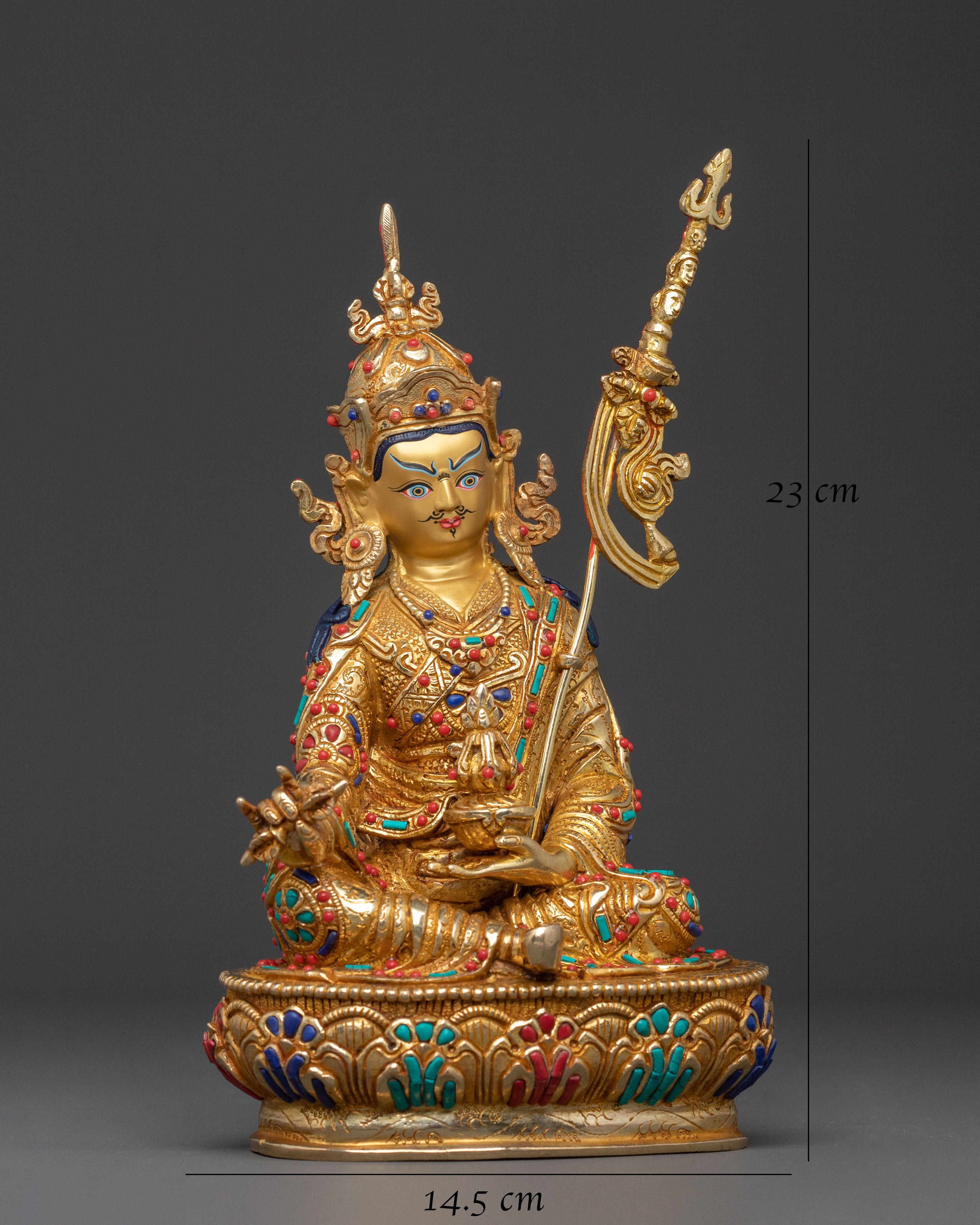 Guru Rinpoche Majestic Statue | Dharma Decor