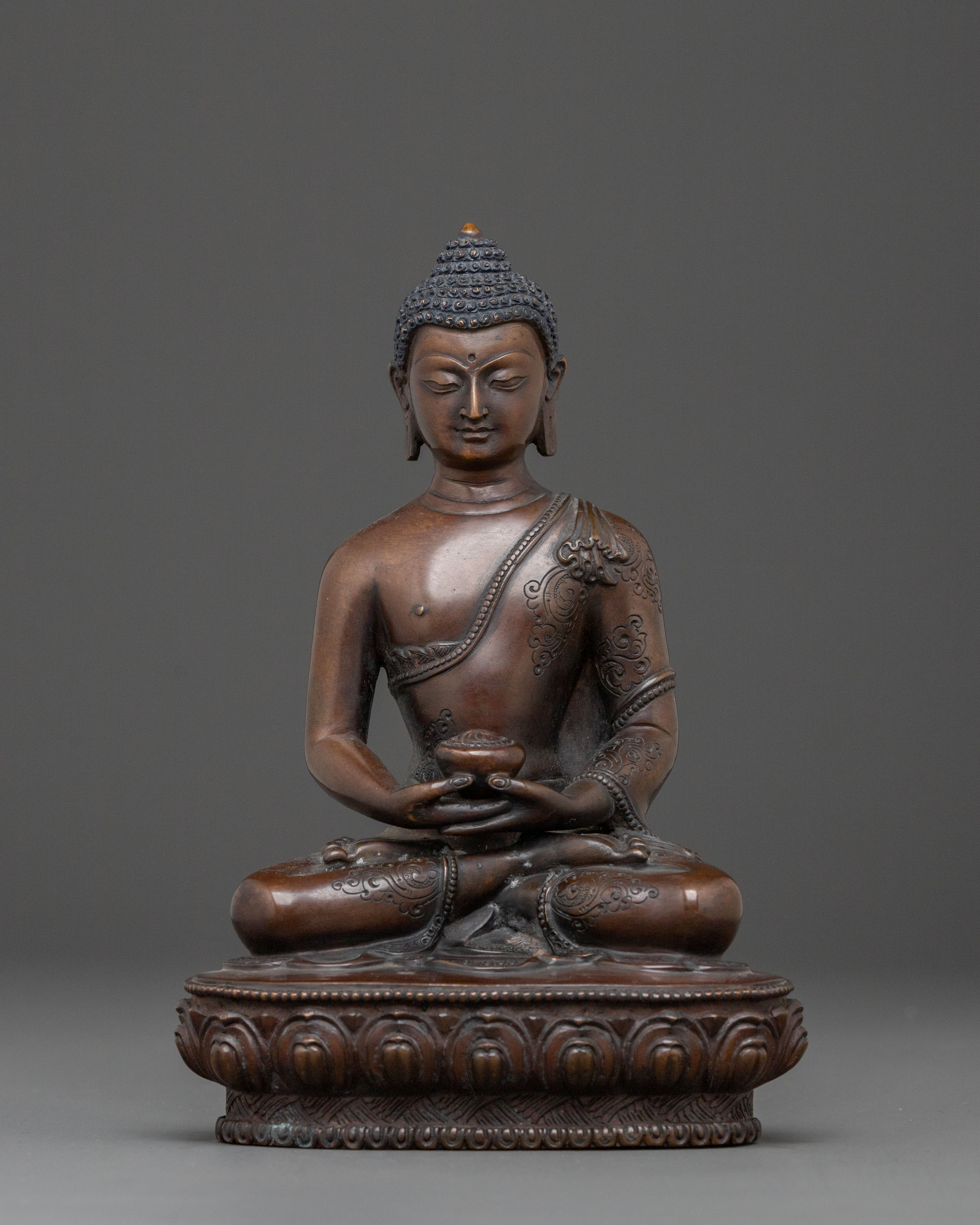 Handcrafted Serene Buddha Trio Statue | Symbol of Peace
