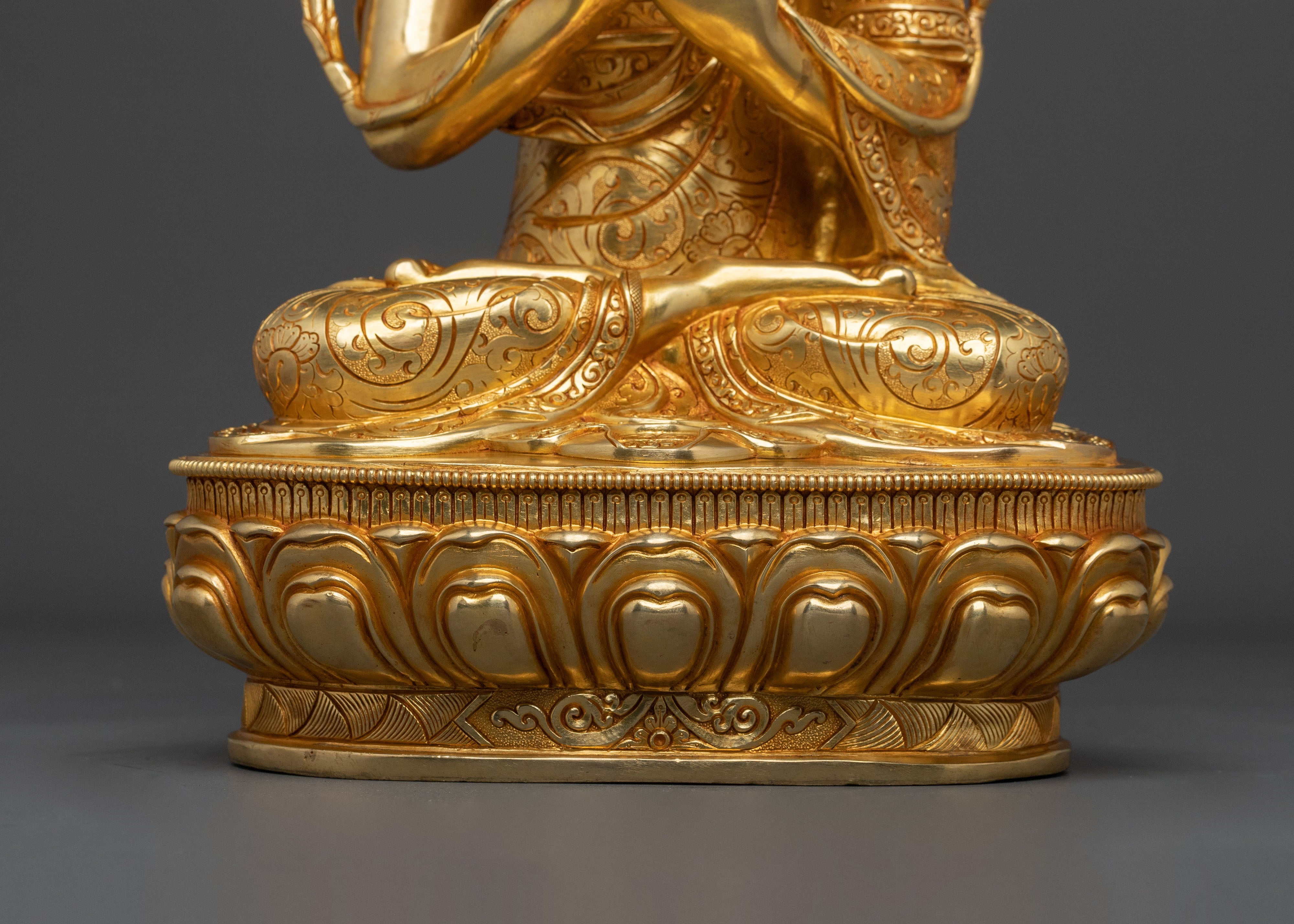 Tsongkhapa Buddhist Master Figurine | Home Decor
