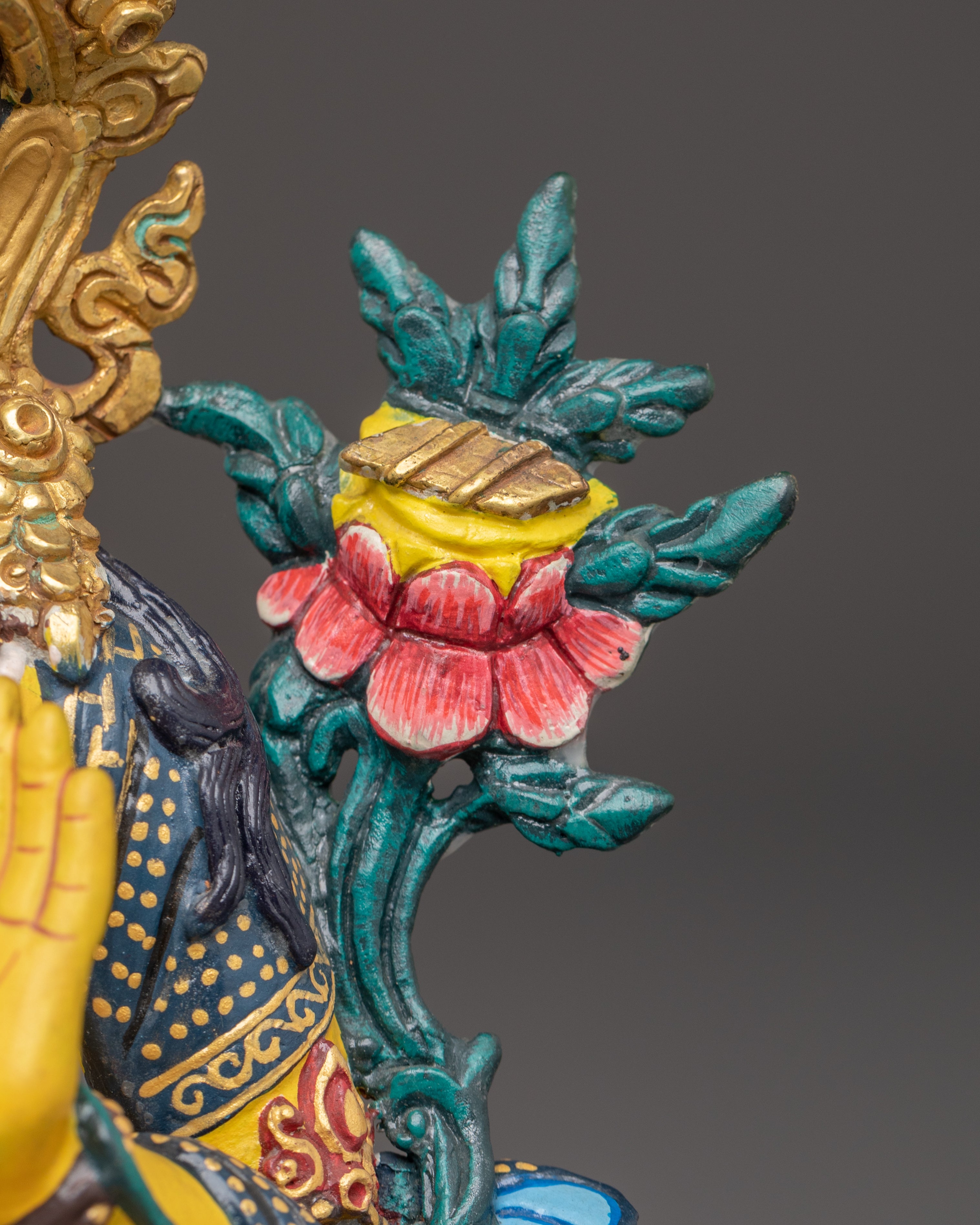 Handmade Statue of Manjushri- The Wisdom Bodhisattva