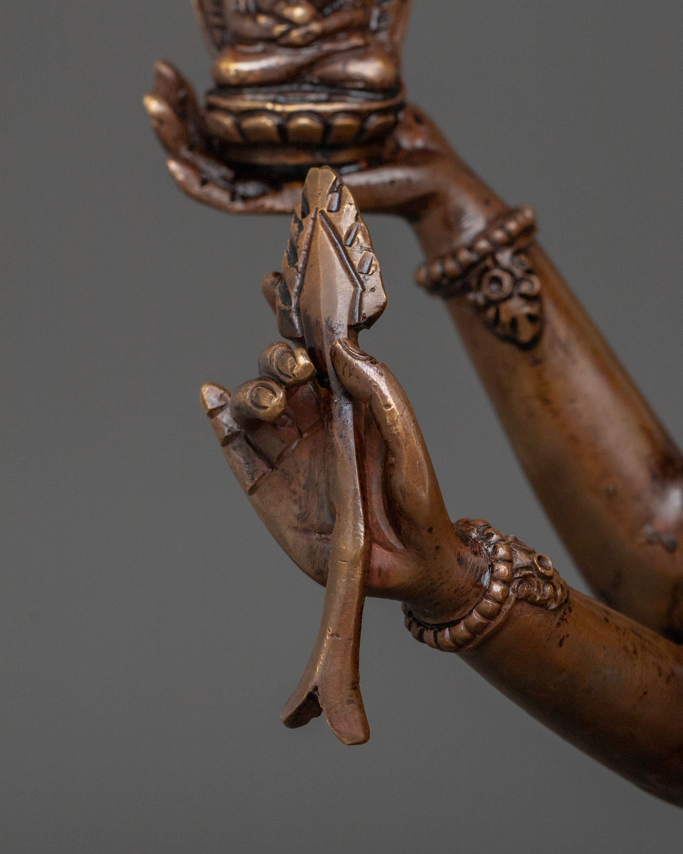 Namgyalma Oxidized Copper Statue | Home Decor