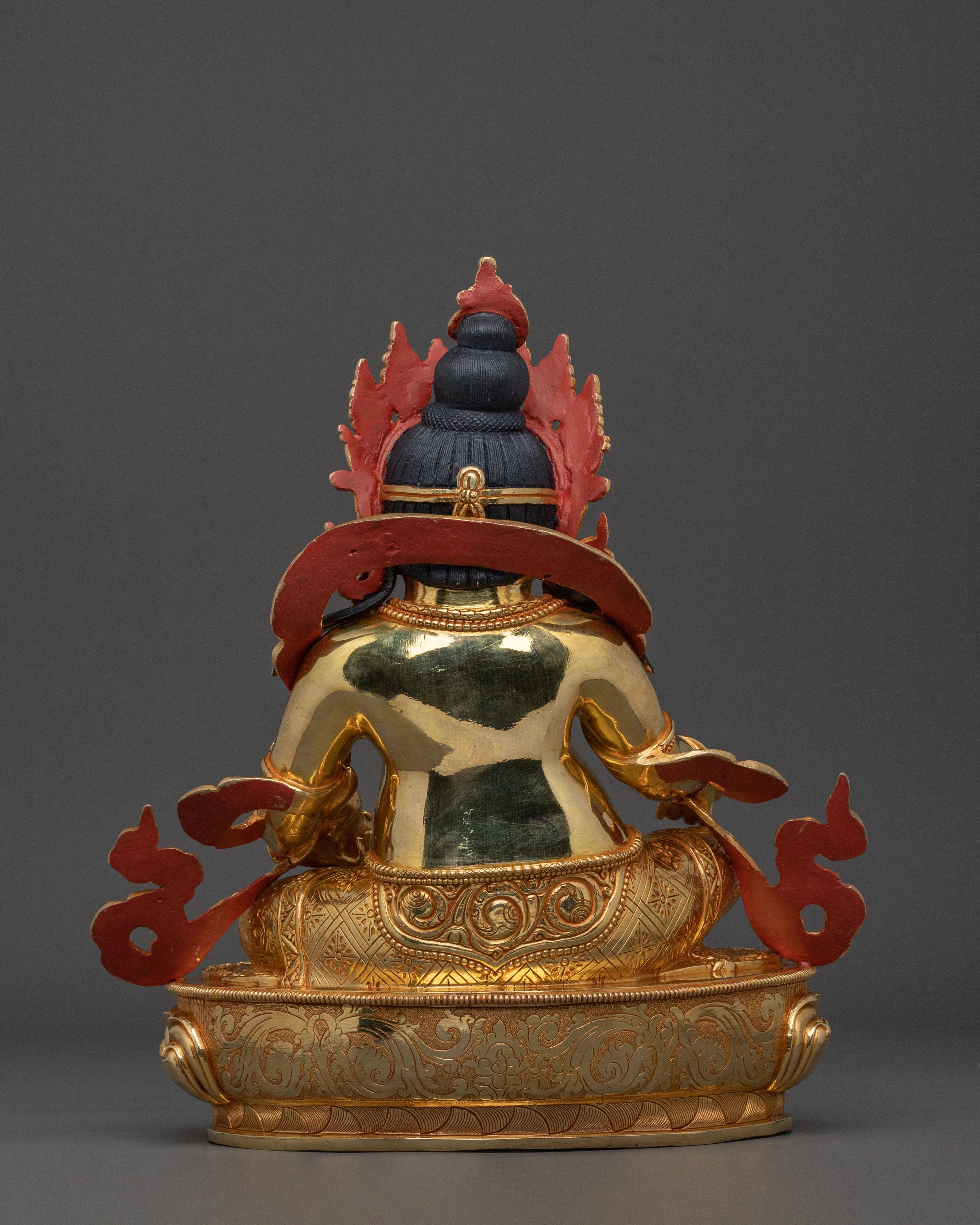 Dzambhala Statue | Handcrafted Golden Figurine