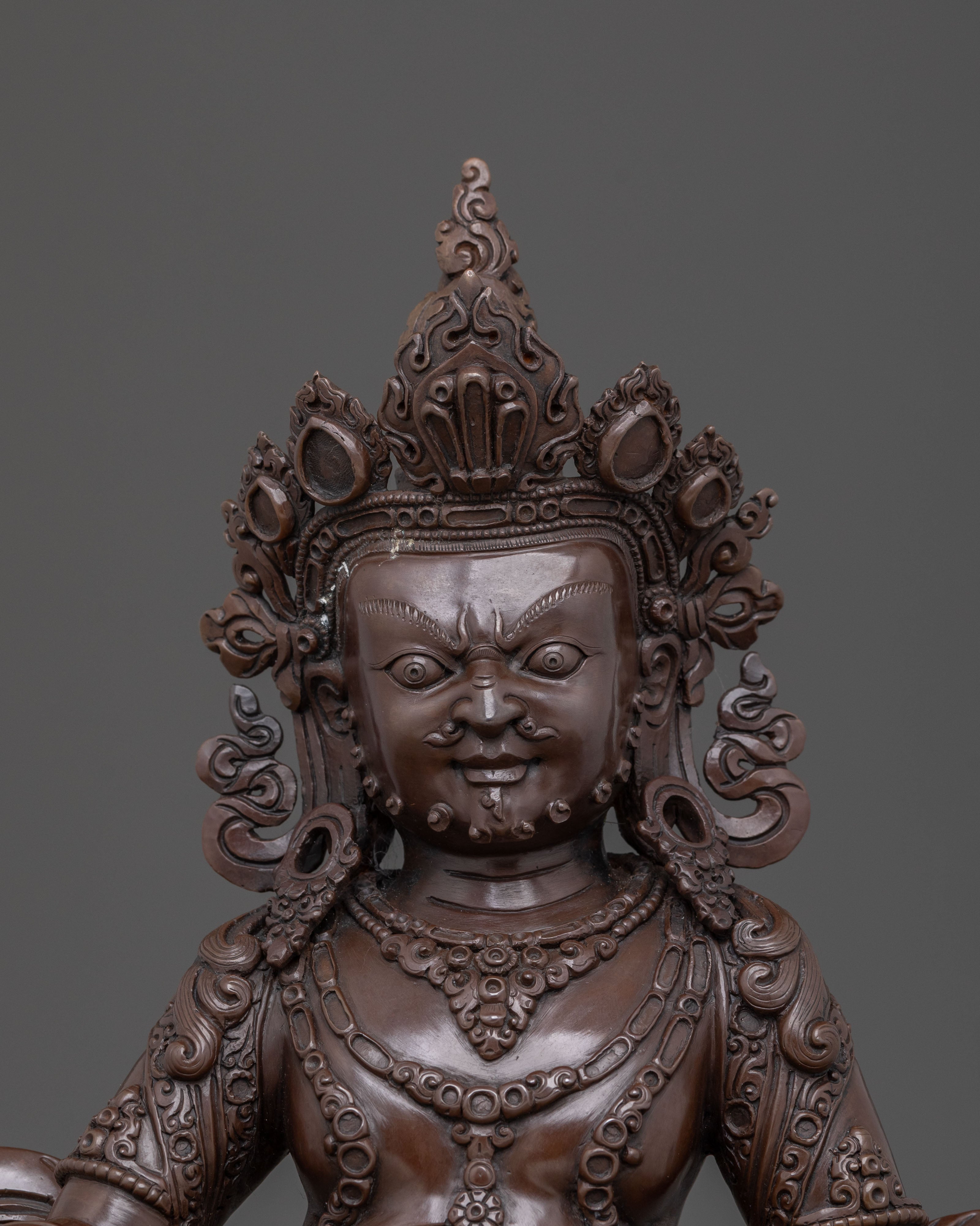 God of Wealth: Dzambhala | Tibetan Figurine