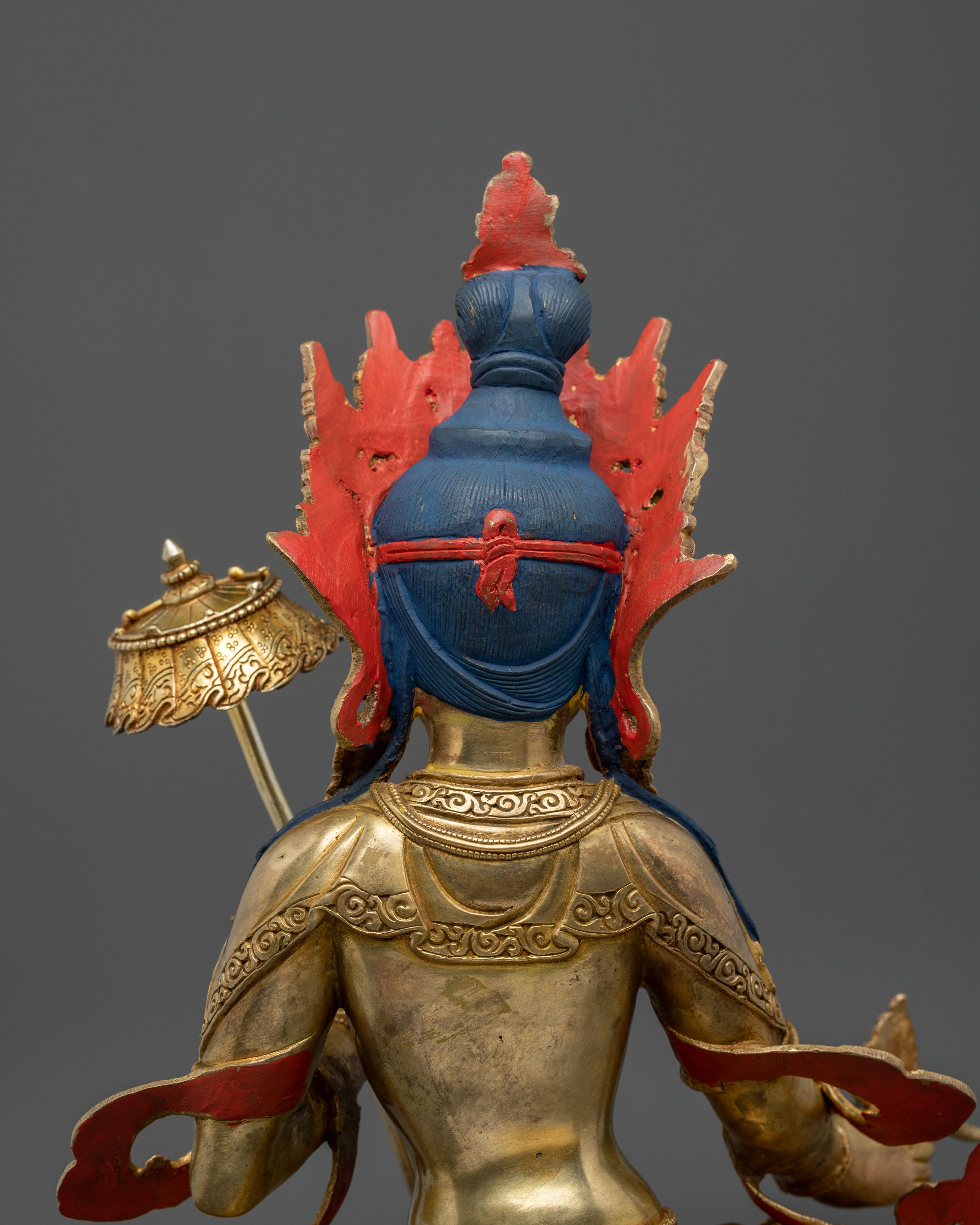 Dukar White Umbrella Goddess Statue: Goddess of Purification
