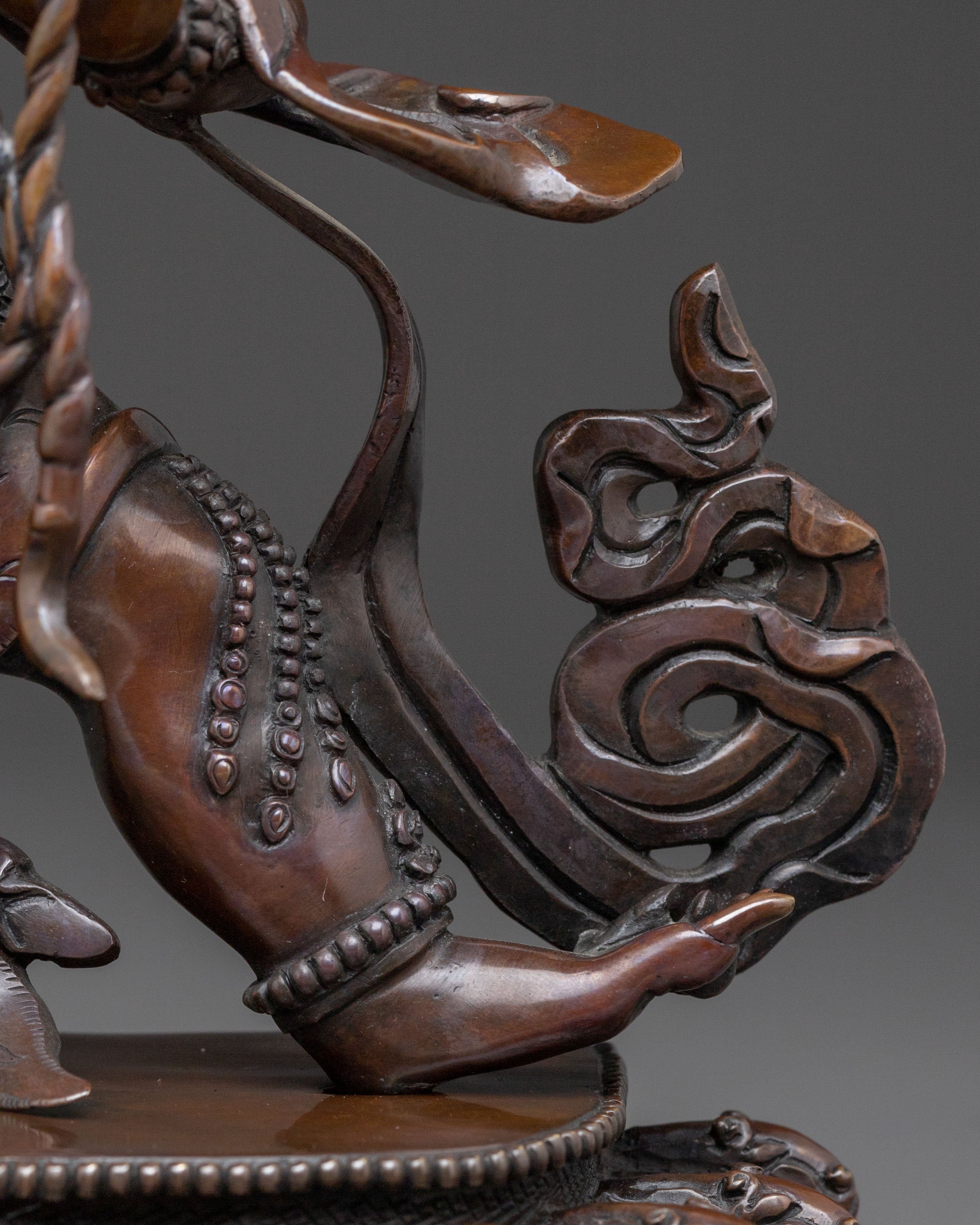 Vajrapani: Oxidized Copper Serenity