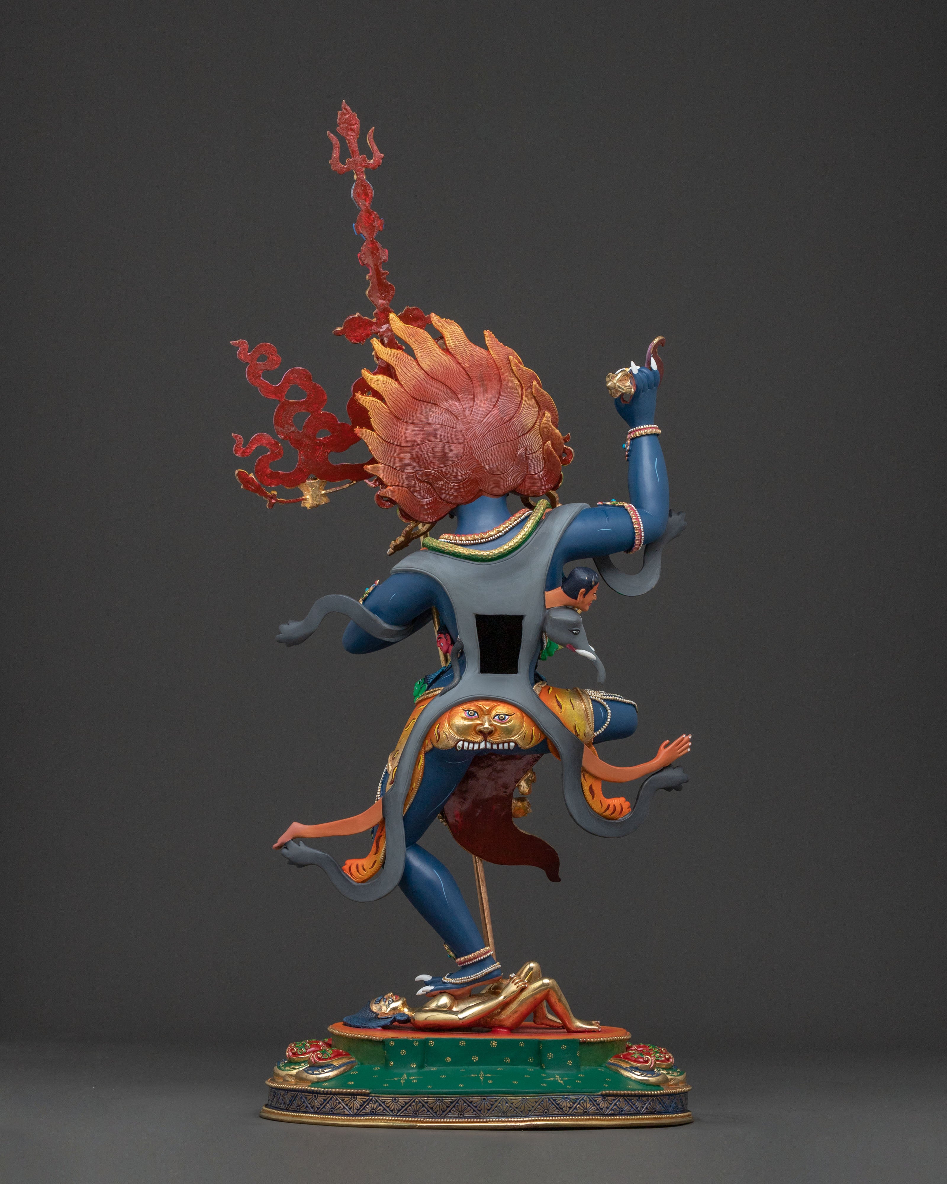 Radiant Troma Nagmo Statue | Wrathful Dakini