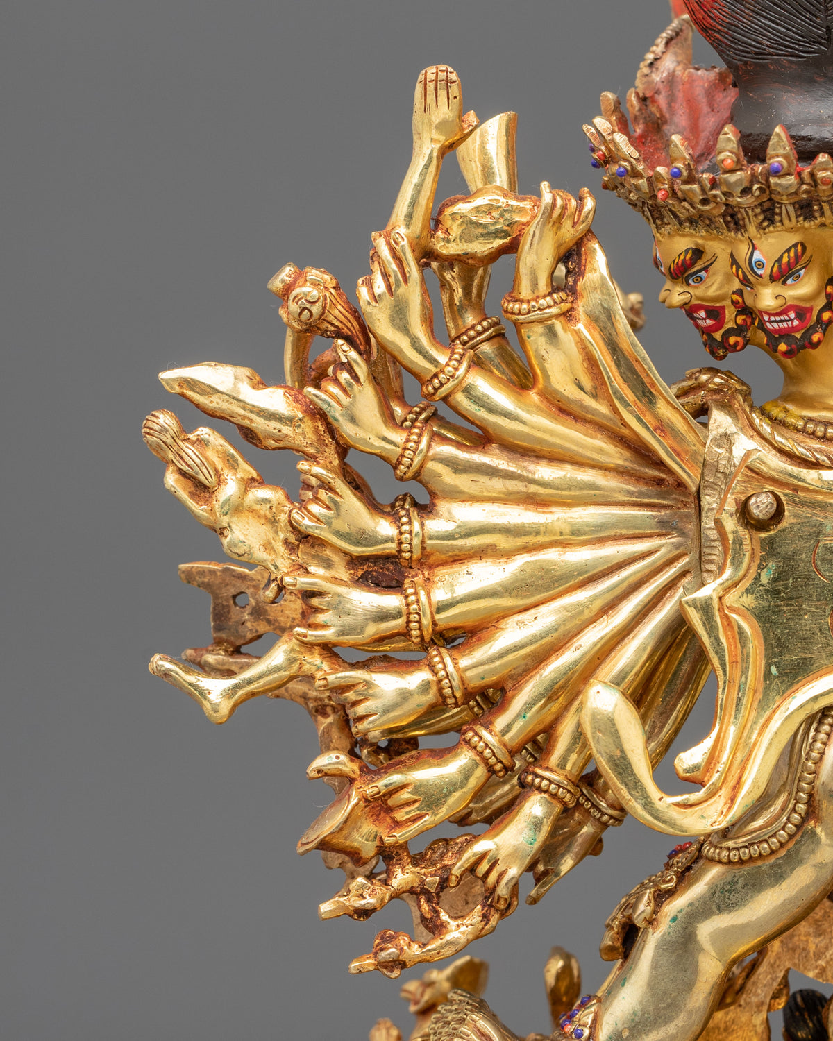 Dharma Protector Yamantaka Statue | Wrathful Conqueror of Death