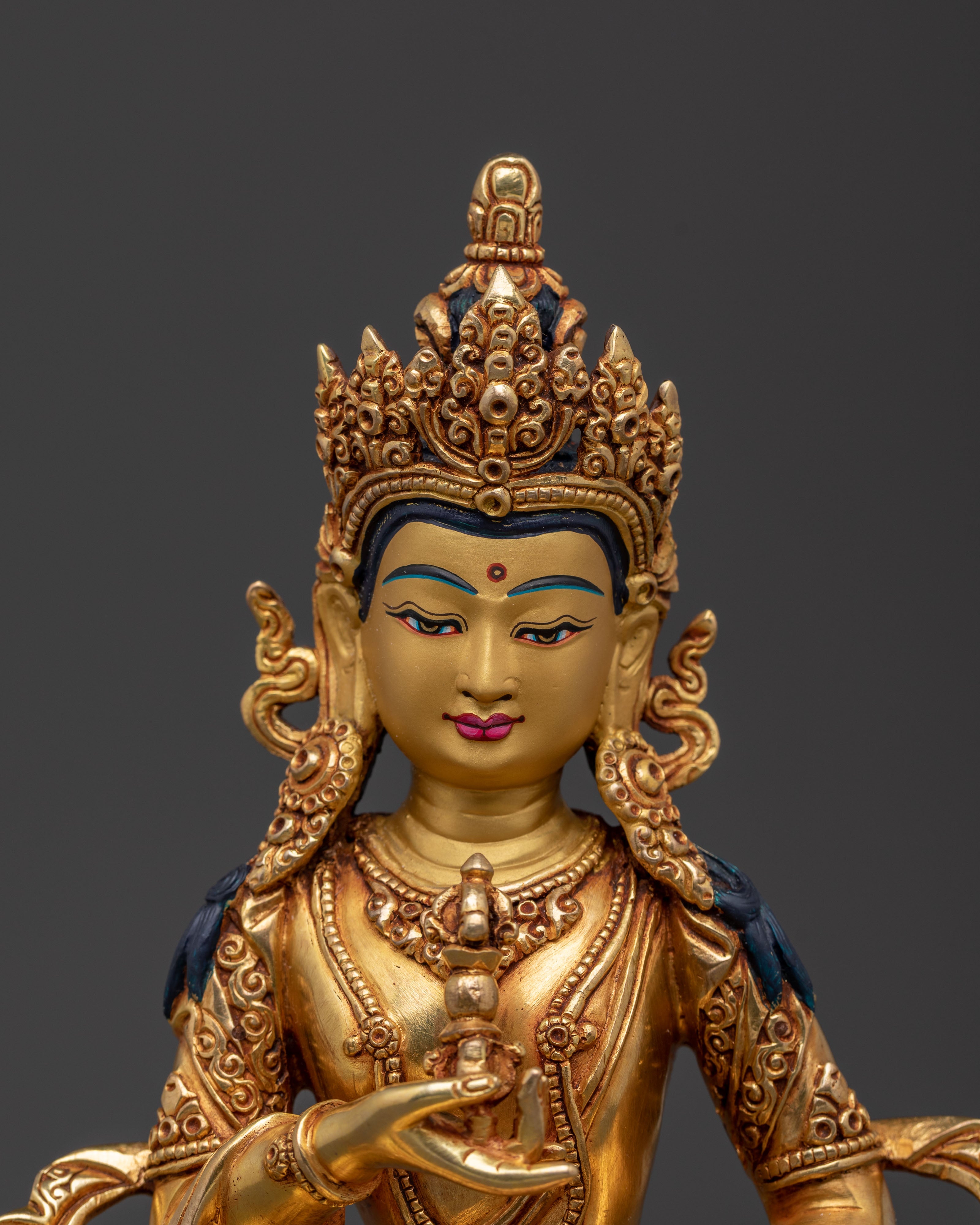 Vajrasattva Golden Statue | Purification and Enlightenment