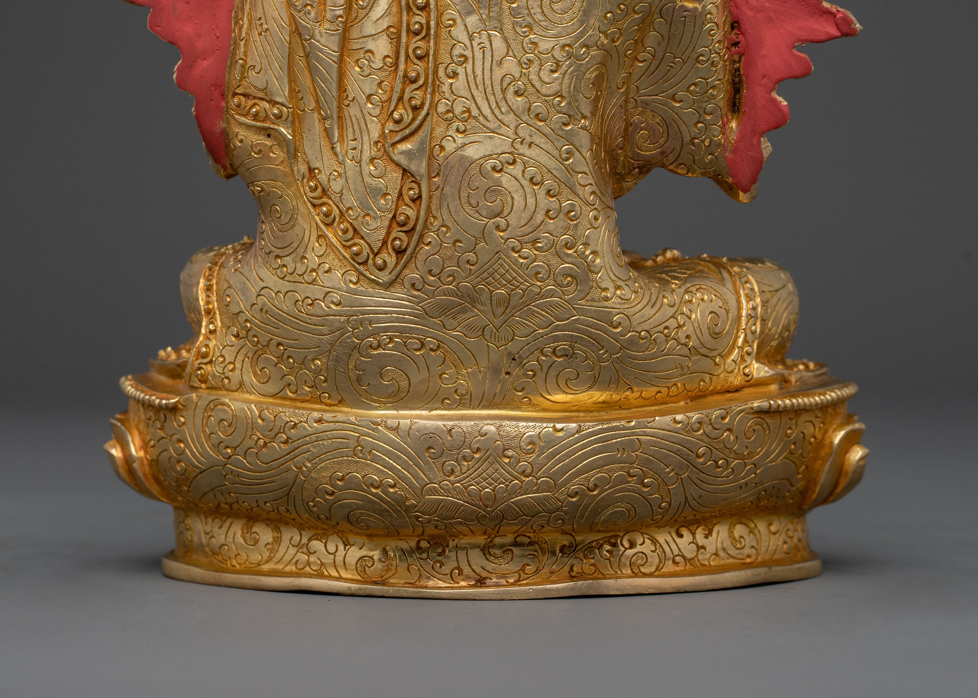 Tsongkhapa Master Statue in 24K Gold