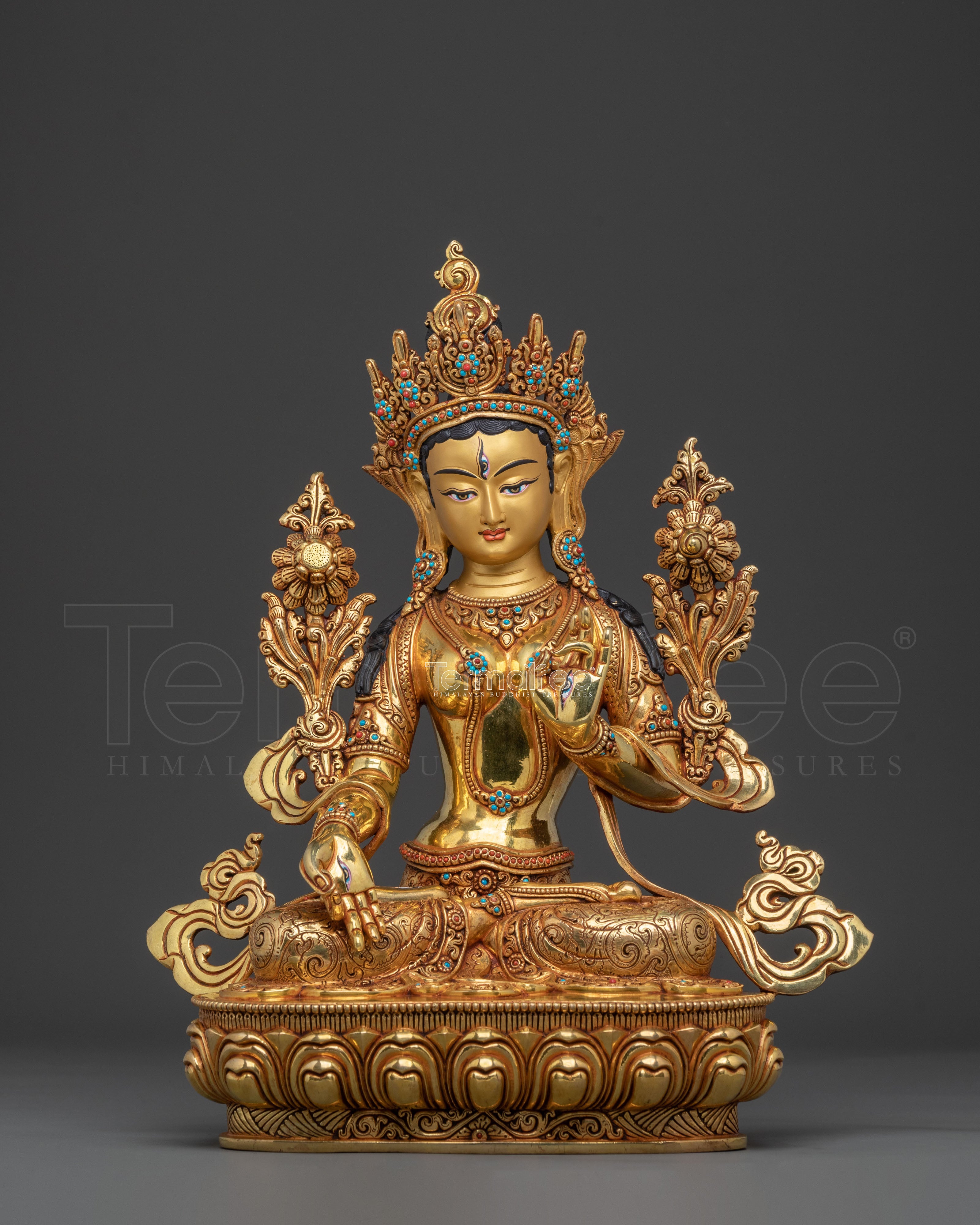 White Tara Statue